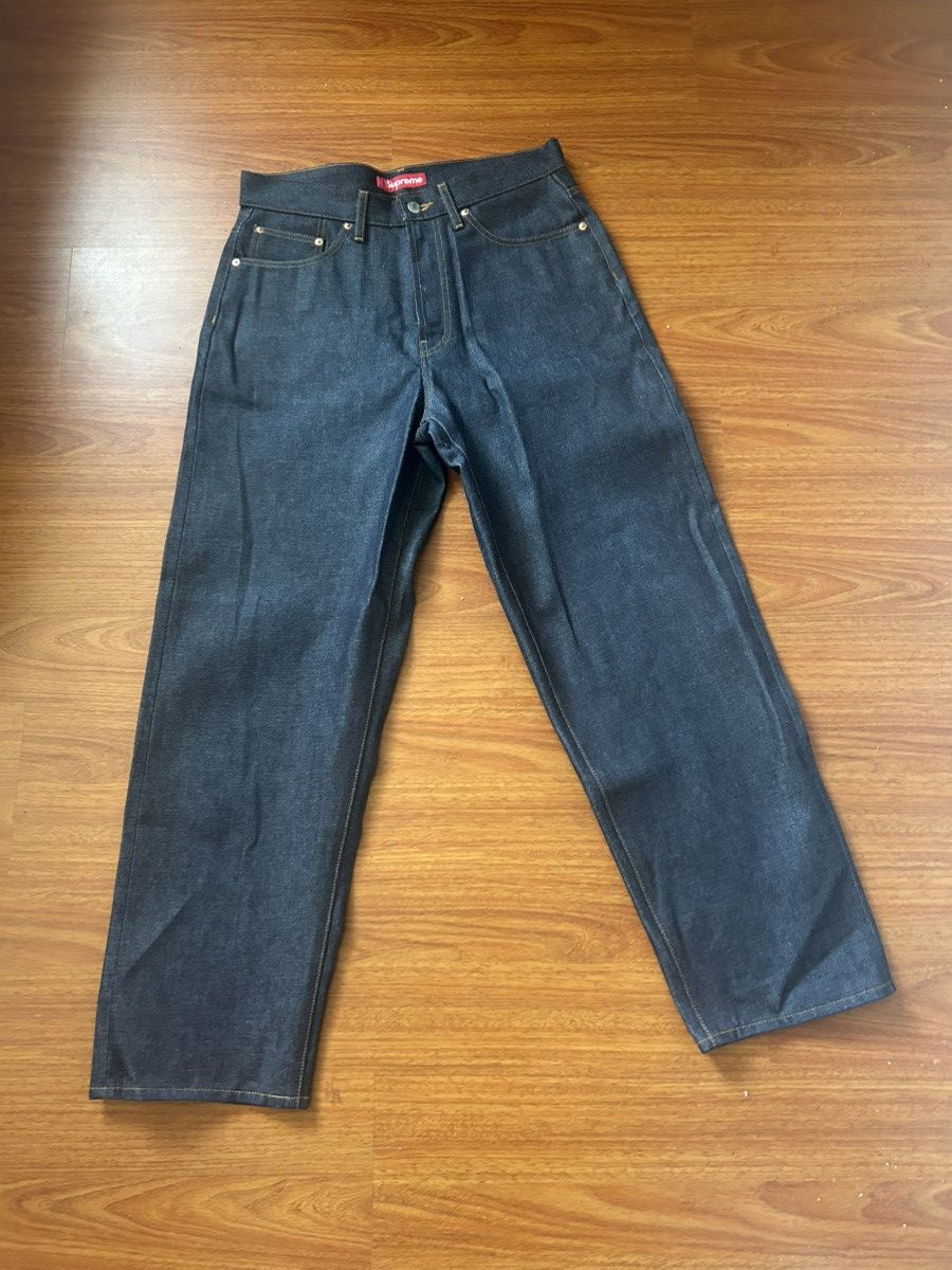 Supreme Baggy Selvedge denim Supreme Jeans Size US 30 / EU 46 - 1 Thumbnail