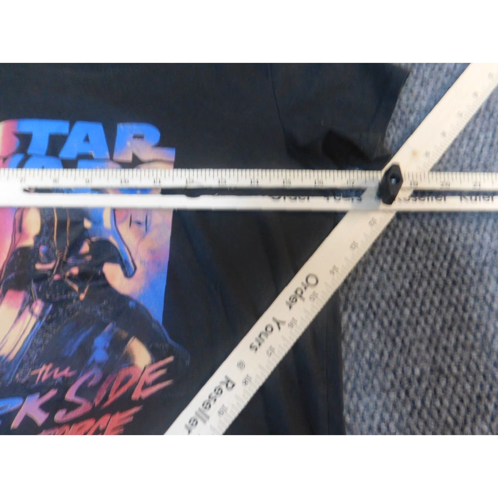 Star Wars Star Wars Womens Shirt XS Gray Crew Neck Pullover T-Shirt Casual Cotton Rayon Stars Regular Short Sleeve Button Vintage No Size XS / US 0-2 / IT 36-38 - 5 Thumbnail