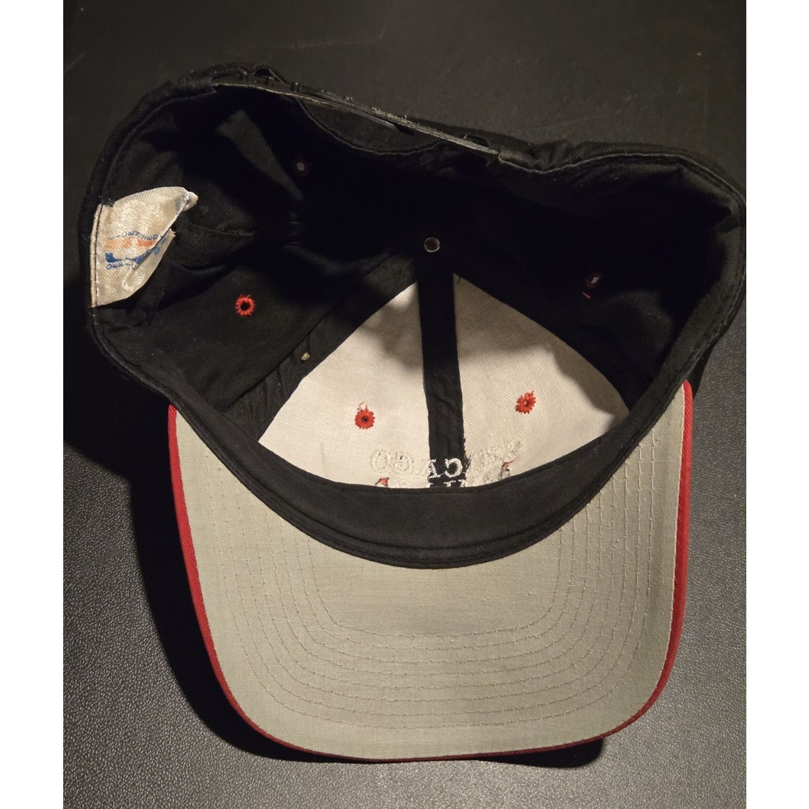 NBA Chicago Bulls Snapback Hat Michael Jordan & D.Rodman graded Size US M / EU 48-50 / 2 - 6 Thumbnail