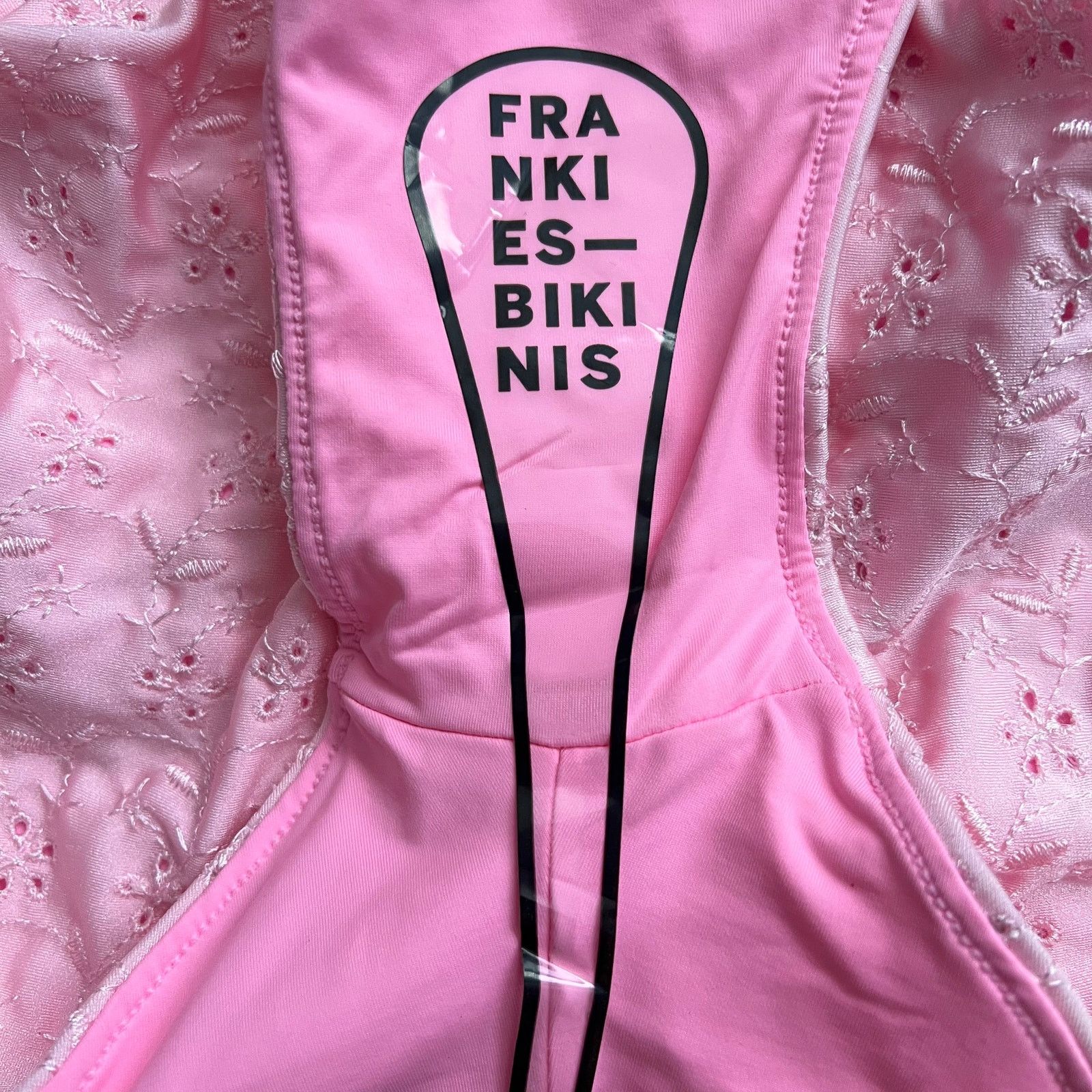 Other Frankies Bikinis Pink Swim Bikini Bottom, L Size ONE SIZE - 5 Thumbnail