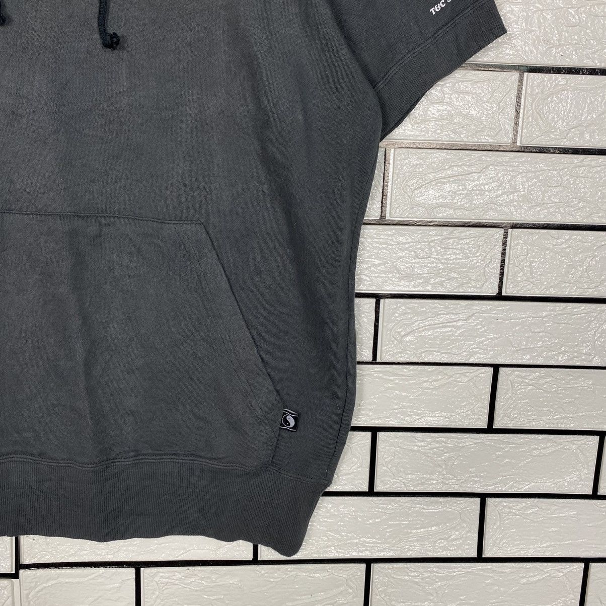 Japanese Brand 📌Vintage Hoodie Short Sleeve Piko Hawaii Big Logo Size US L / EU 52-54 / 3 - 6 Thumbnail