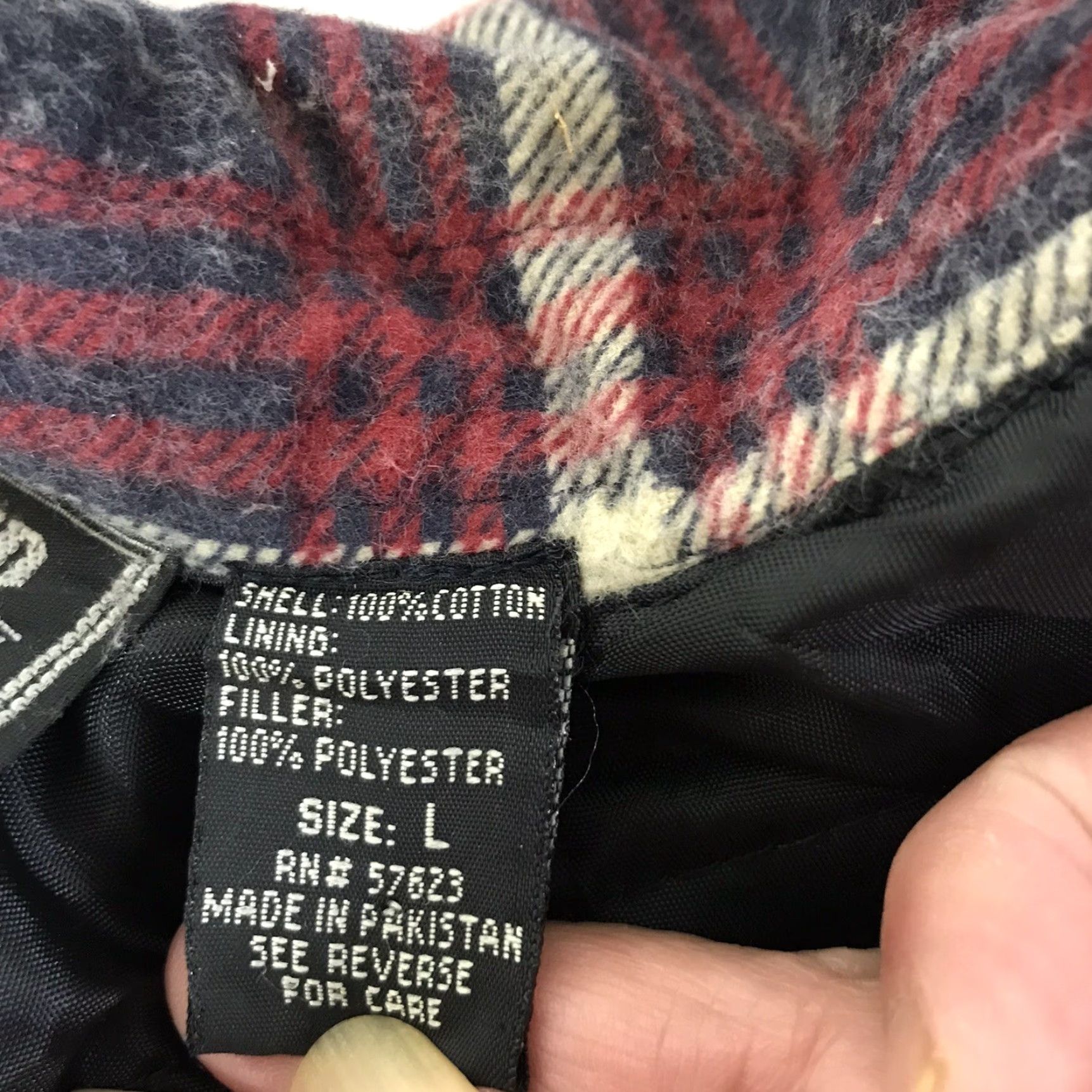 Highland 2000 VINTAGE Highland Outfitters Plaid Insulated Jacket Mens Size L - Cotton Flannel Mid-Length Button-Up for Casual Workwear Size US L / EU 52-54 / 3 - 4 Thumbnail