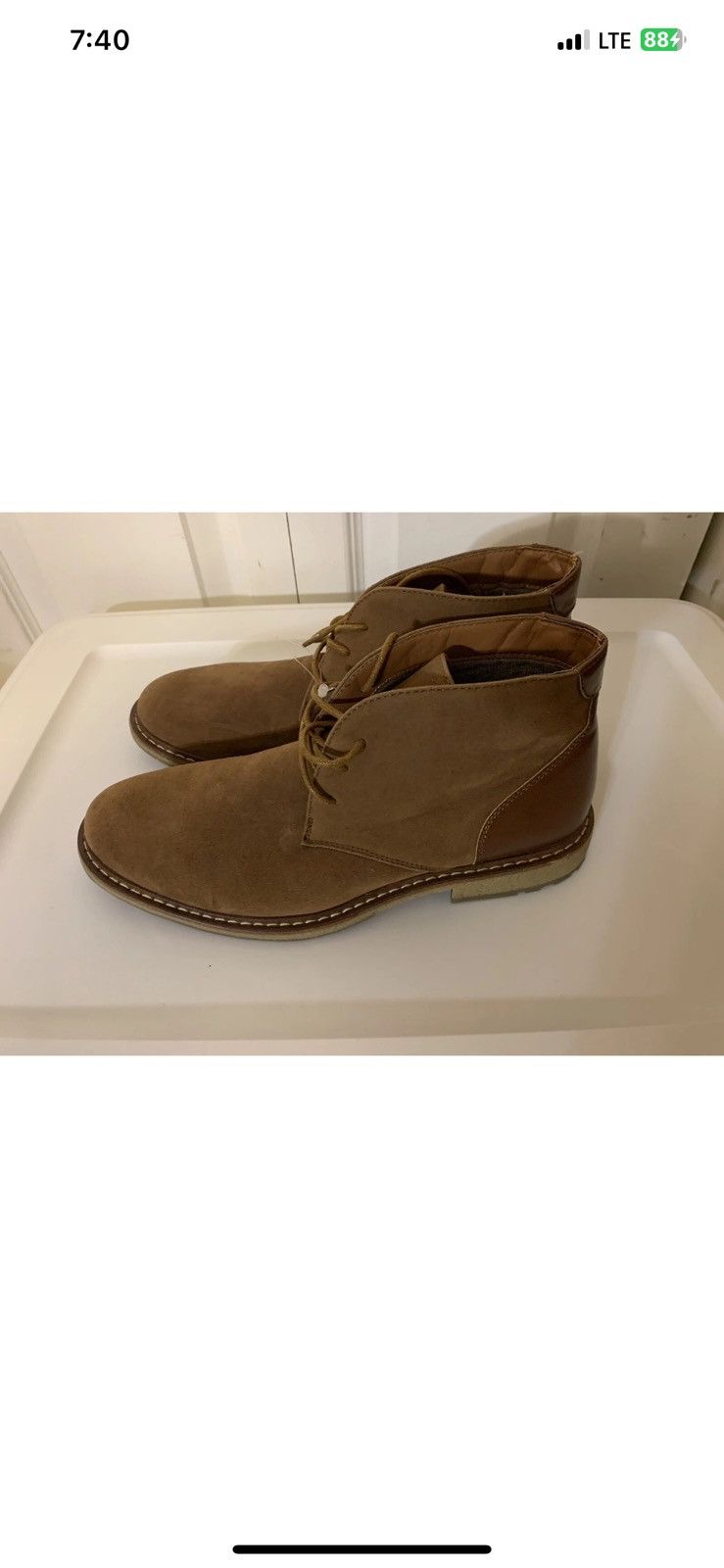 Other Vance co mens sz 8 brown chukka boots Size US 8 / EU 41 - 6 Thumbnail