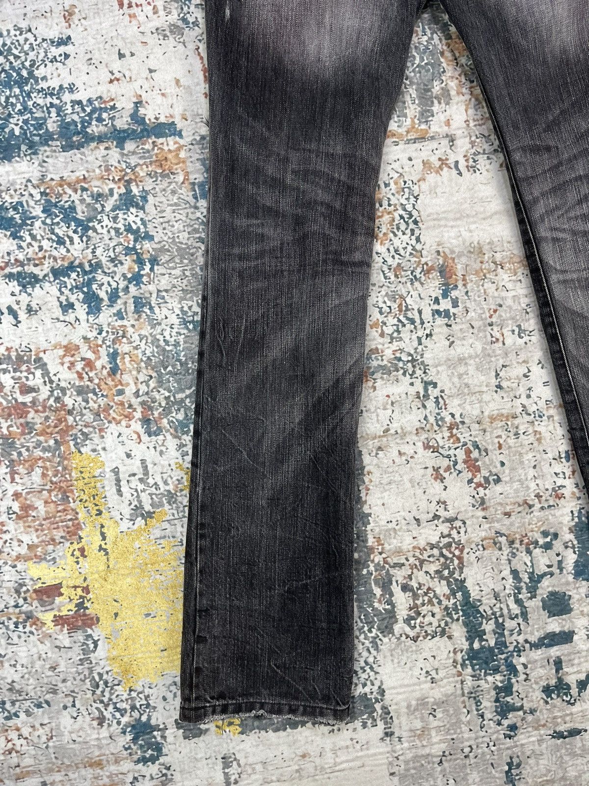 GOSTAR DE FUGA Hysteric Inspired Fuga Distressed Torn Jeans Size 32" / US 10 / IT 46 - 11 Thumbnail