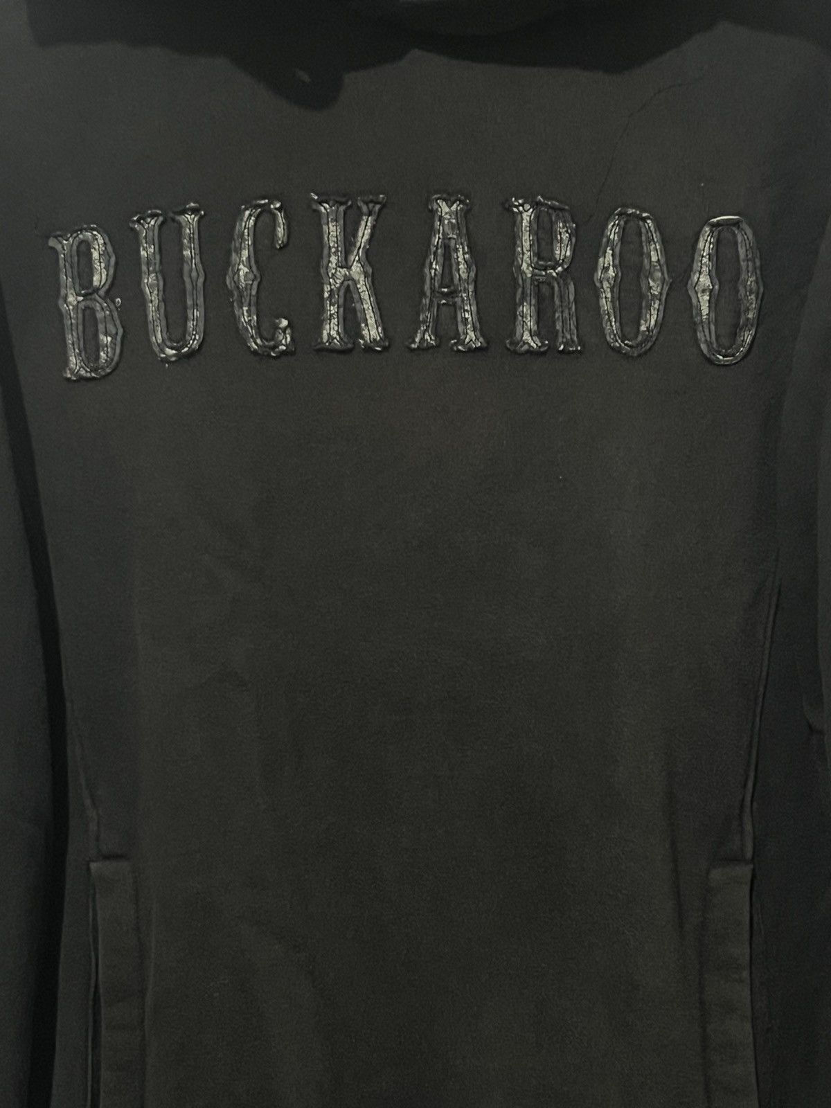 Beauty Beast Hoodie BUCKAROO Washed Black Gothic Cross Edition ( Size US XL / EU 56 / 4 - 4 Thumbnail