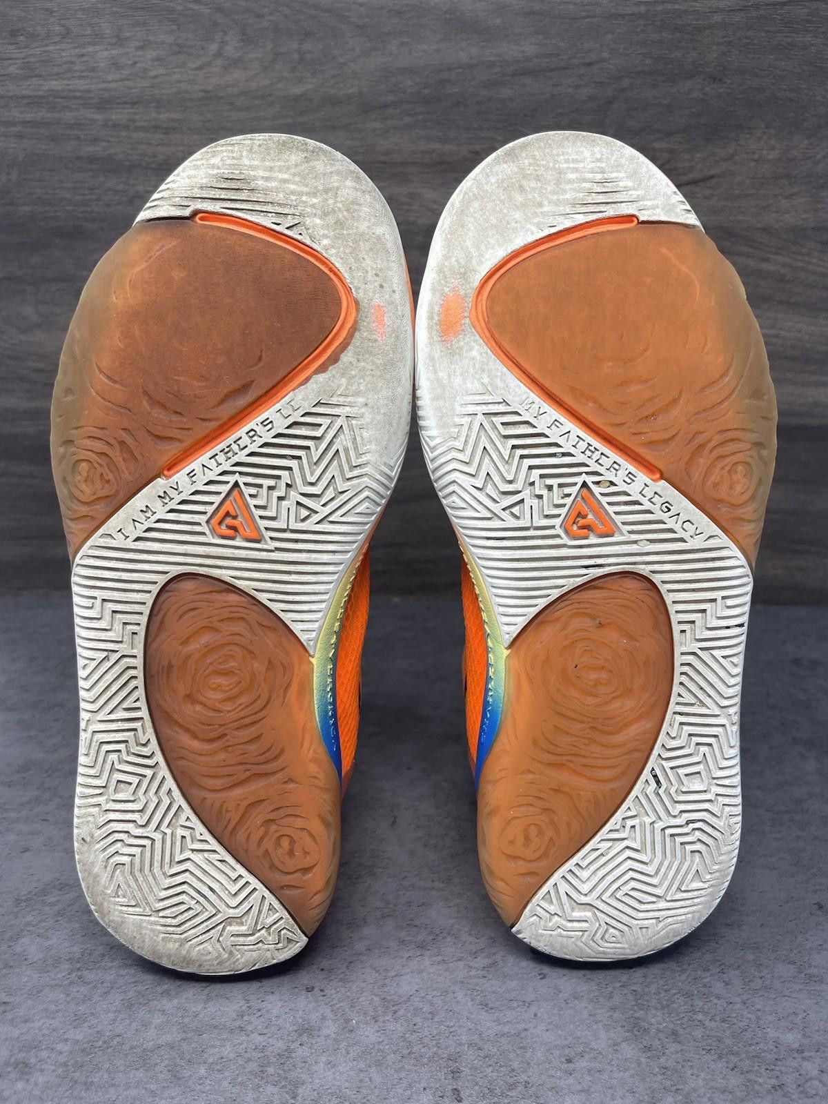 Nike Nike Zoom Freak 1 GS All Bros Kids Size 5.5Y Orange Size US 5.5 / EU 38 - 8 Thumbnail