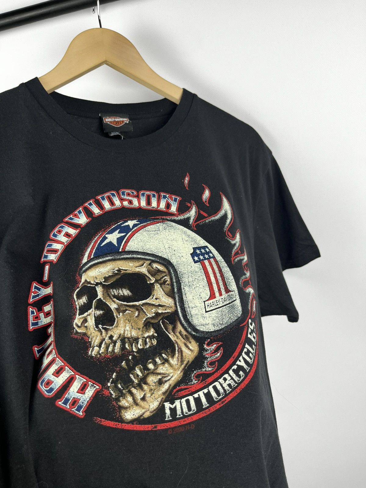 Harley Davidson Harley Davidson skull t shirt size L Size US L / EU 52-54 / 3 - 5 Thumbnail