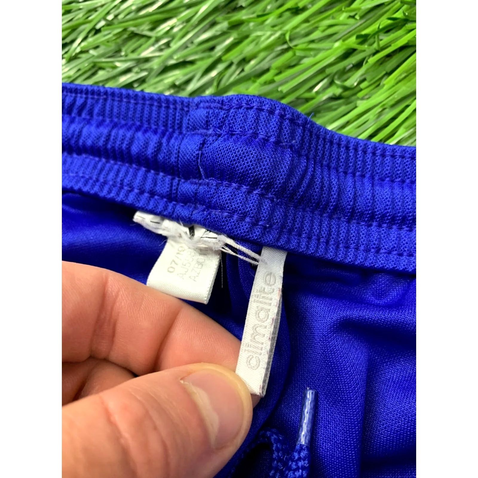 Adidas ADIDAS PERFORMANCE CLIMALITE PARMA 2019 FOOTBALL SHORTS L MEN Blue Training Regular Satin? Size US 33 - 5 Thumbnail