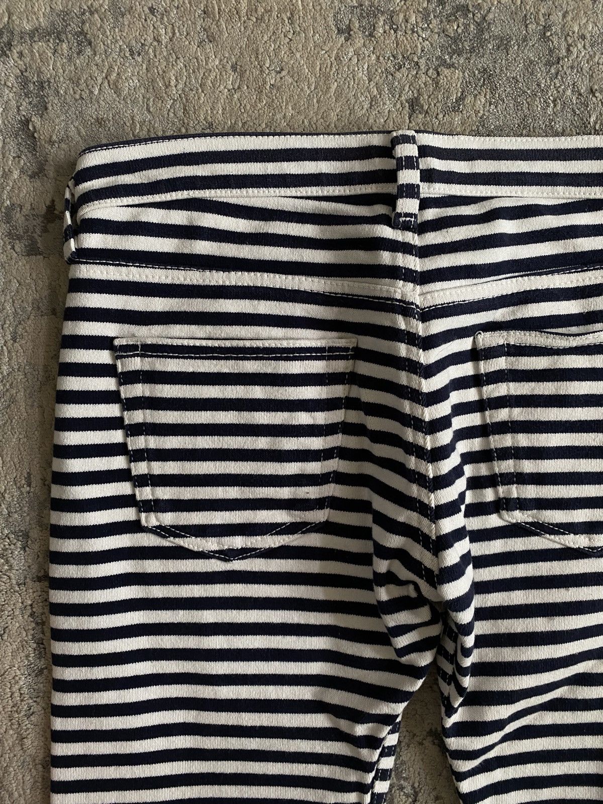 Comme des Garcons Junya Watanabe Man - AD2003 Striped Sailor Pant Size US 32 / EU 48 - 4 Thumbnail