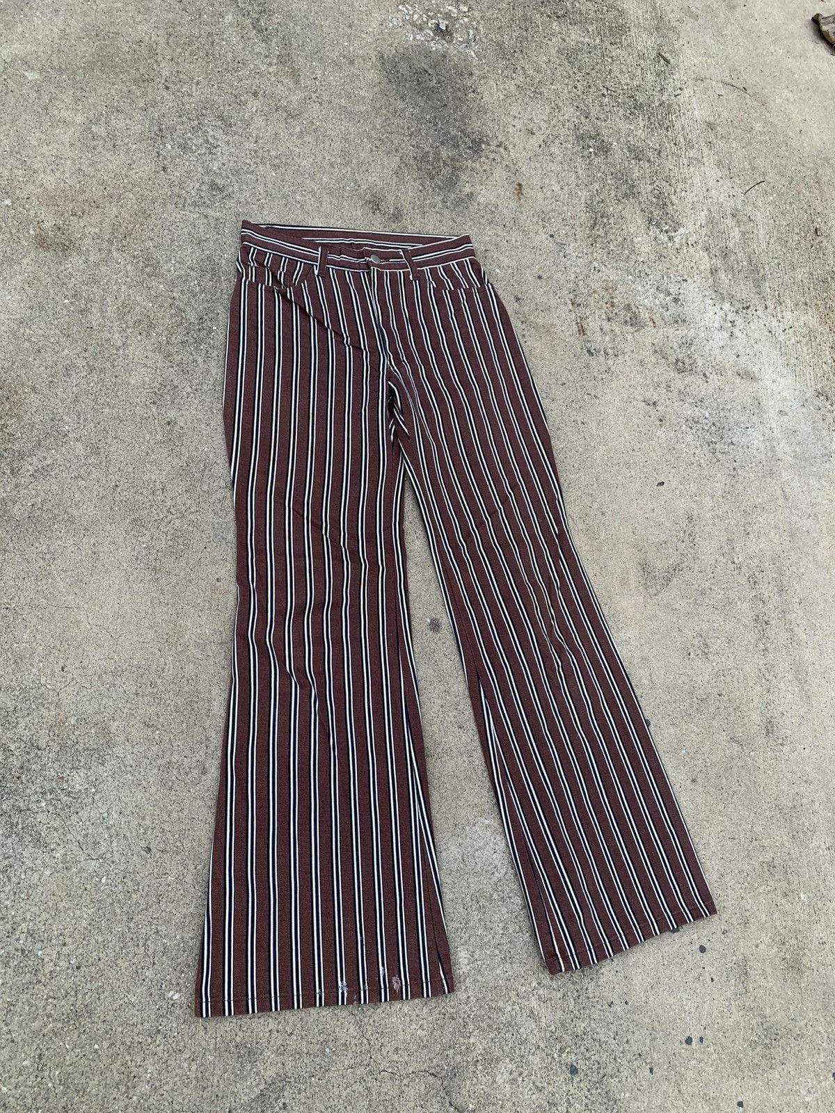 Other flare doghouse stripe bootcut Size 28" / US 6 / IT 42 - 2 Thumbnail