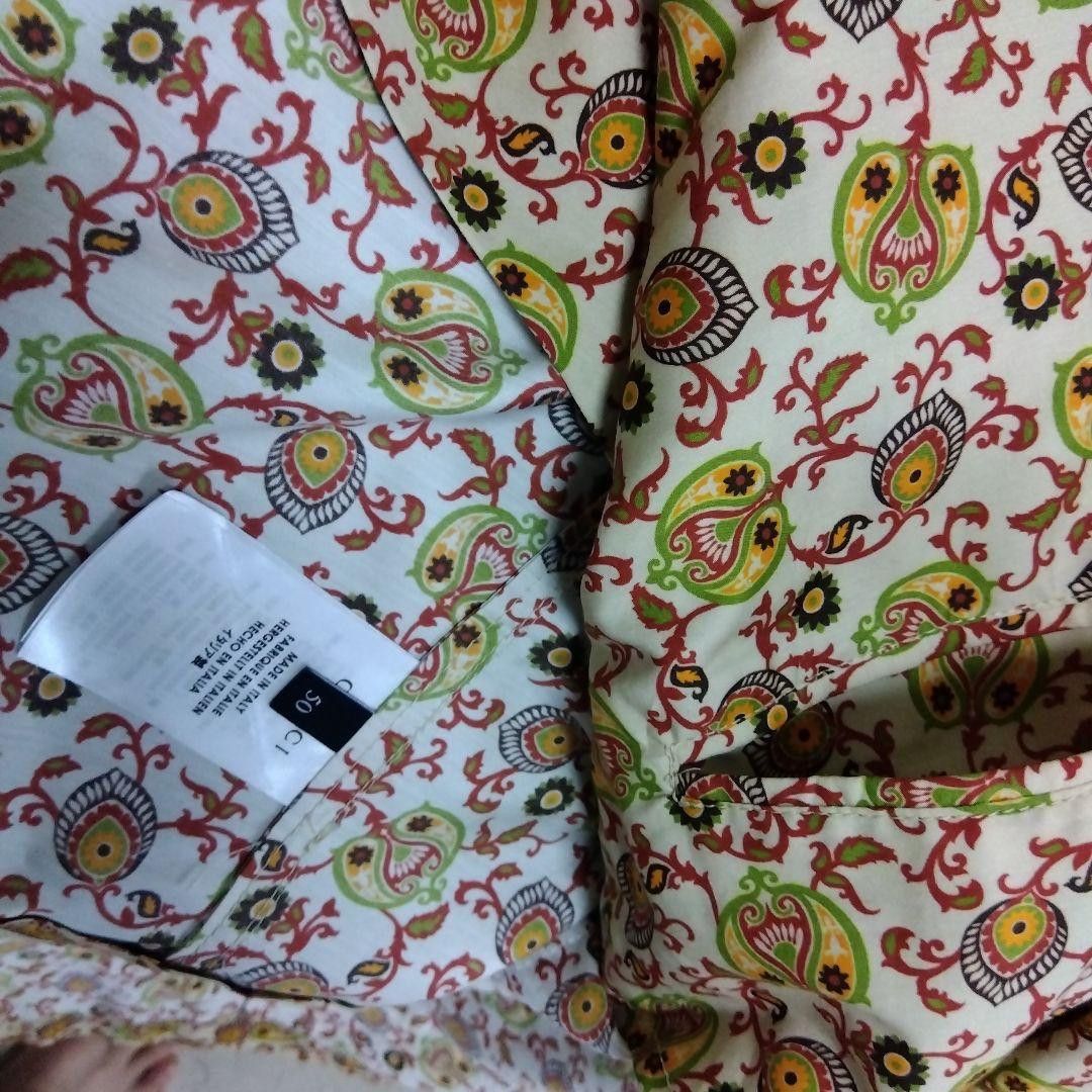 Gucci Gucci Paisley Beige Tailored Jacket Size US L / EU 52-54 / 3 - 8 Thumbnail