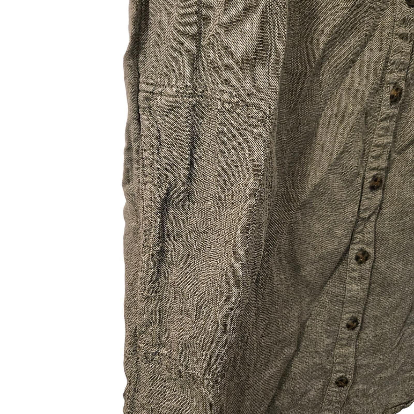 Lucky Brand Lucky Brand Short Sleeve Button-Up Dress - SZ Small Size S / US 4 / IT 40 - 3 Thumbnail