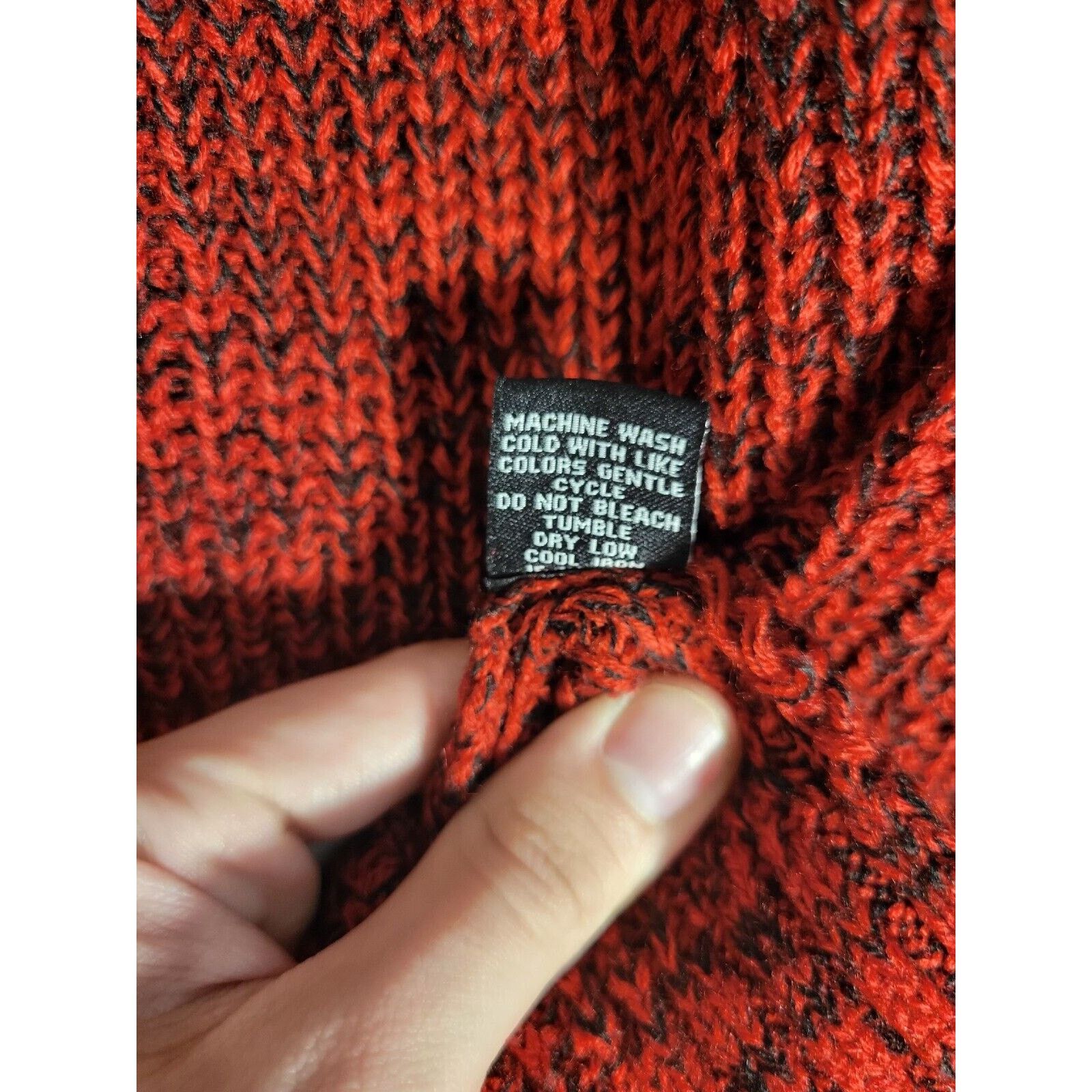 rue21 Rue21 Carbon Men’s LARGE Cowl Neck Sweater Red Pullover Warm Size US L / EU 52-54 / 3 - 6 Thumbnail