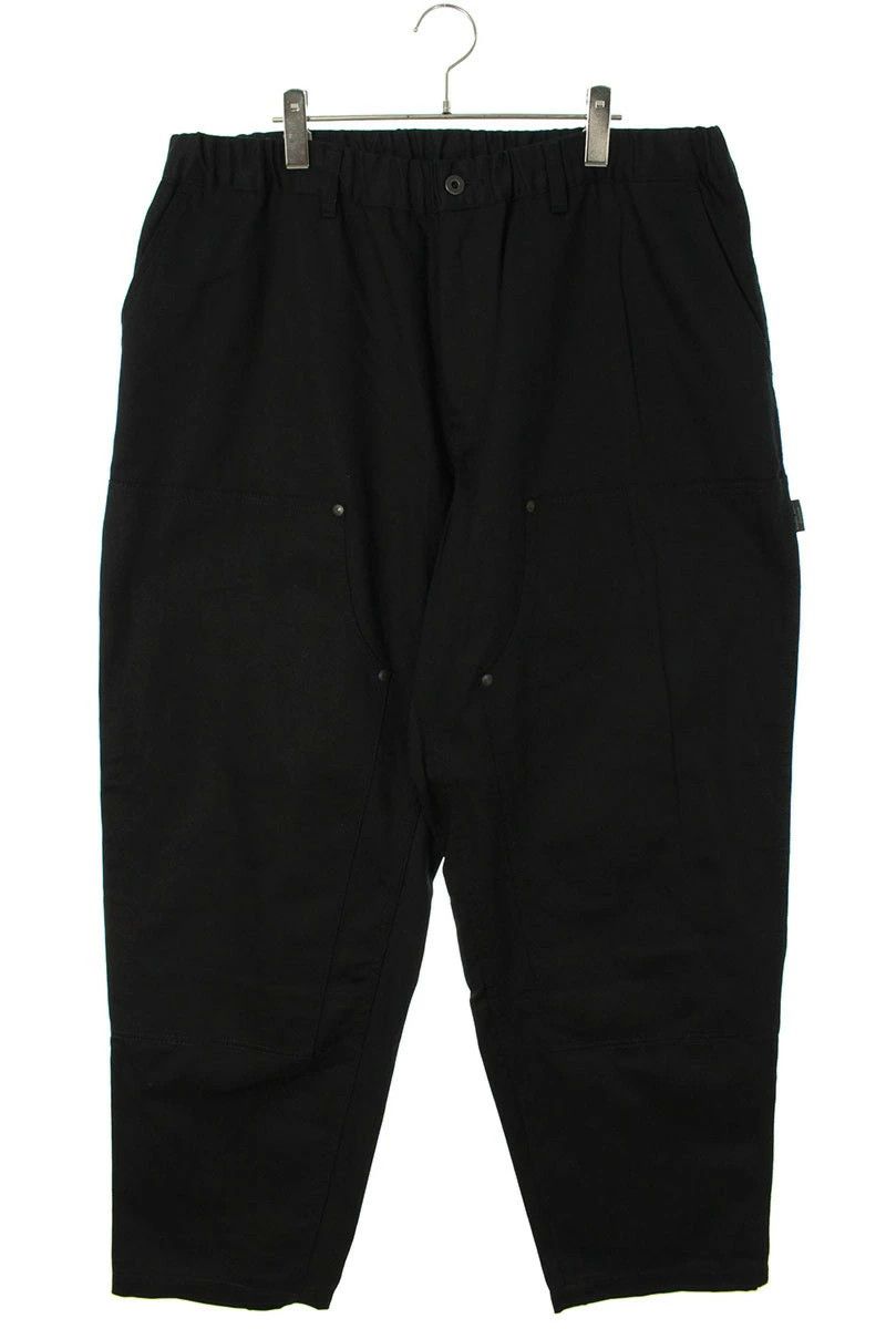 Yohji Yamamoto BLACK Scandal Yohji Yamamoto double knee long pants Size US 35 - 1 Thumbnail