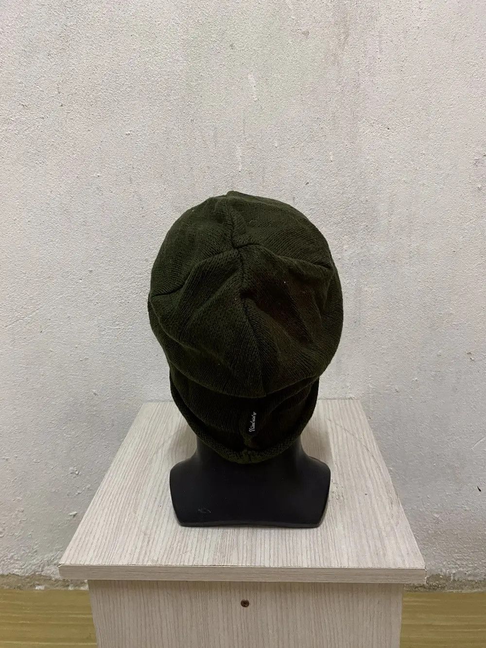 Japanese Brand Military Colour Japanese Brand Beanie Hat Size ONE SIZE - 4 Thumbnail