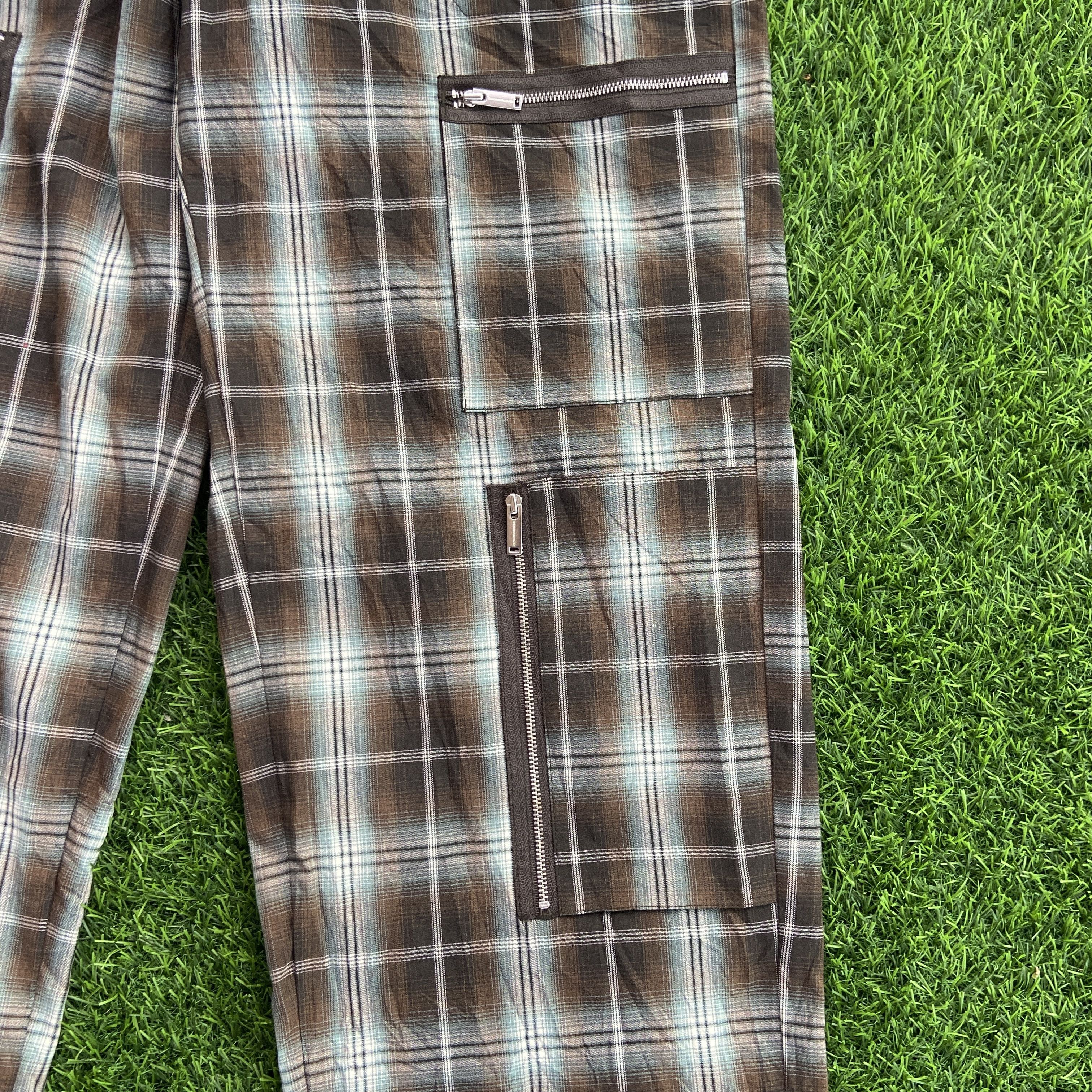 Undercover Gu x undercover Multipocket Zipper Plaid Baggy Pant Size US 32 / EU 48 - 4 Thumbnail
