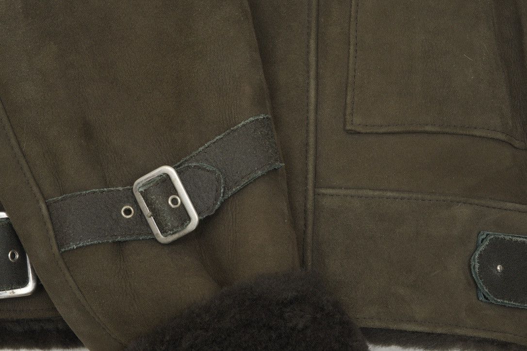 Versace Versace suede shearling bomber jacket Size US L / EU 52-54 / 3 - 6 Thumbnail