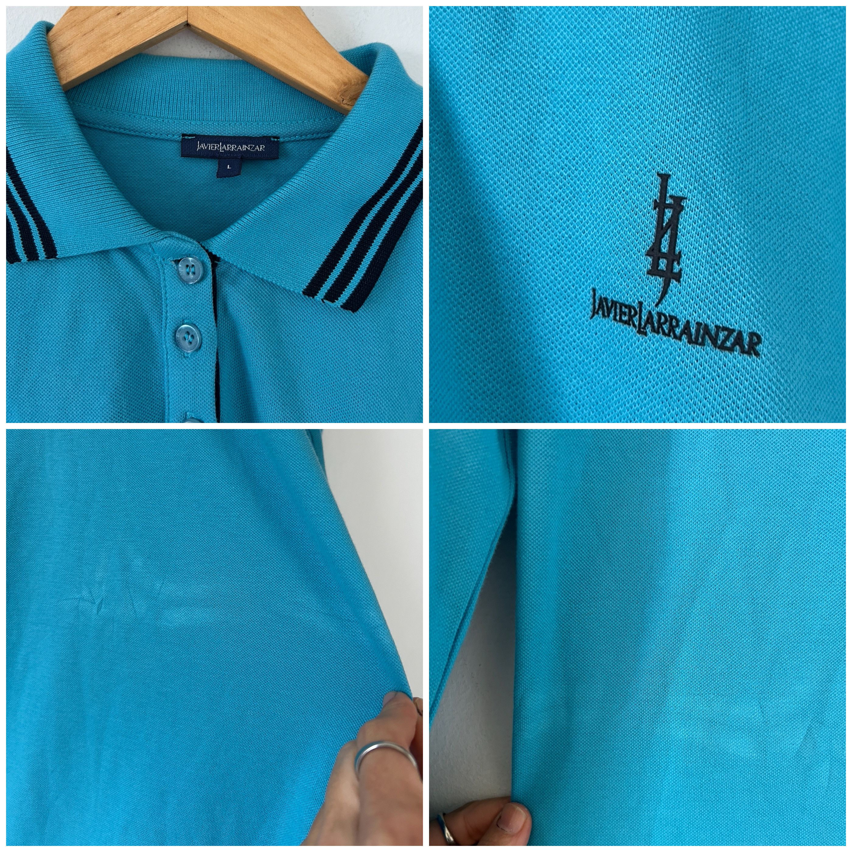 Vintage Vintage blue mod polo dress Size L / US 10 / IT 46 - 9 Thumbnail