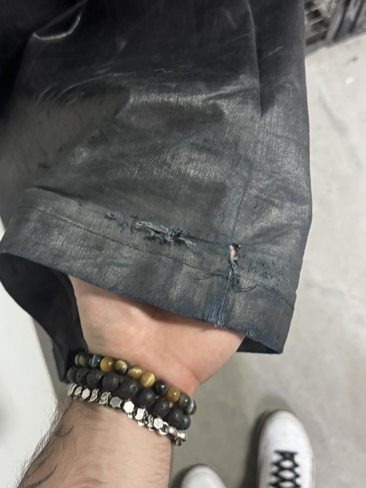 Rick Owens Rick Owens Waxed Cargo Belas used size 34 Size US 34 / EU 50 - 3 Thumbnail