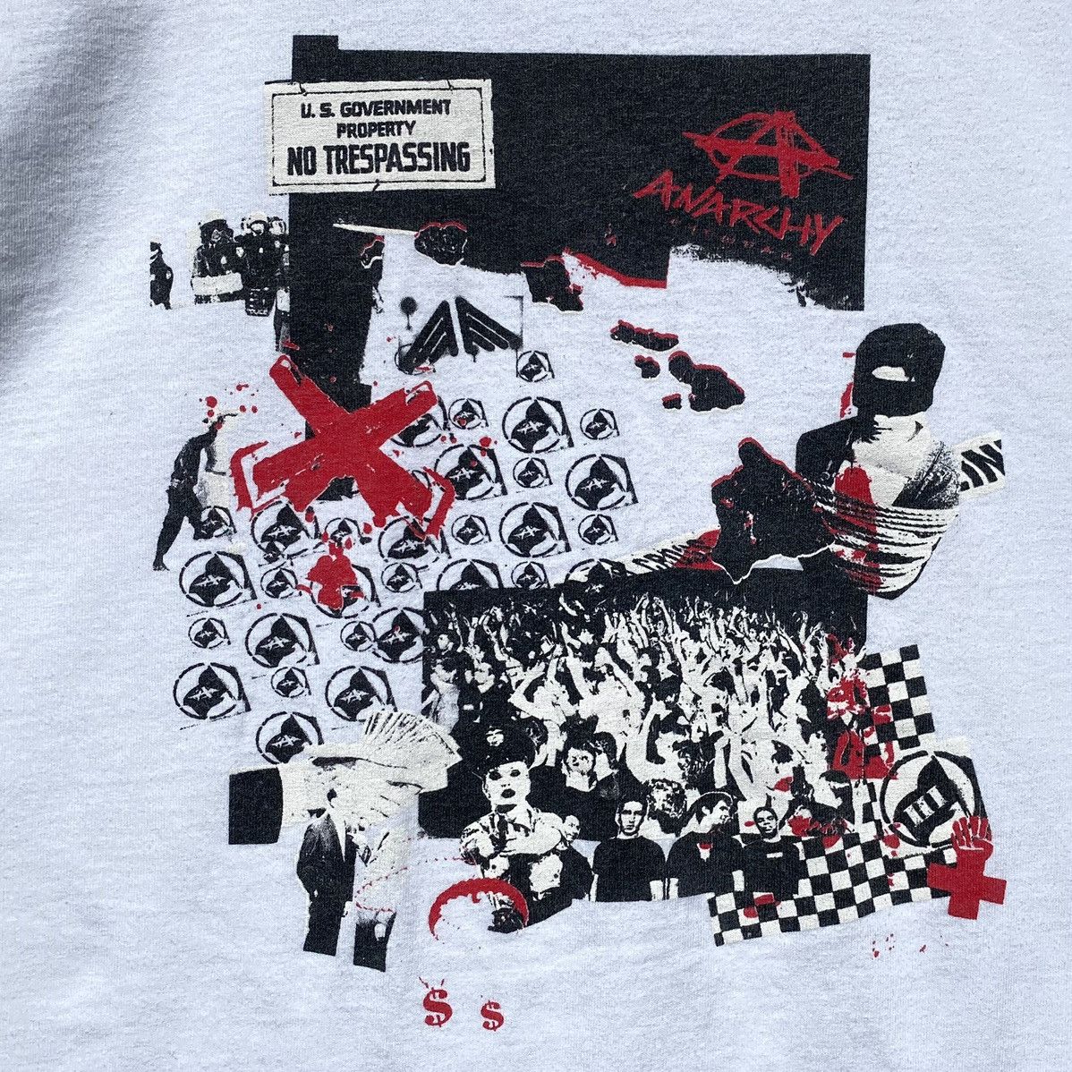 Vintage 💥Rare💥Vintage Local Motion Anarchy Shirt Anarchy Government Size US XL / EU 56 / 4 - 9 Thumbnail