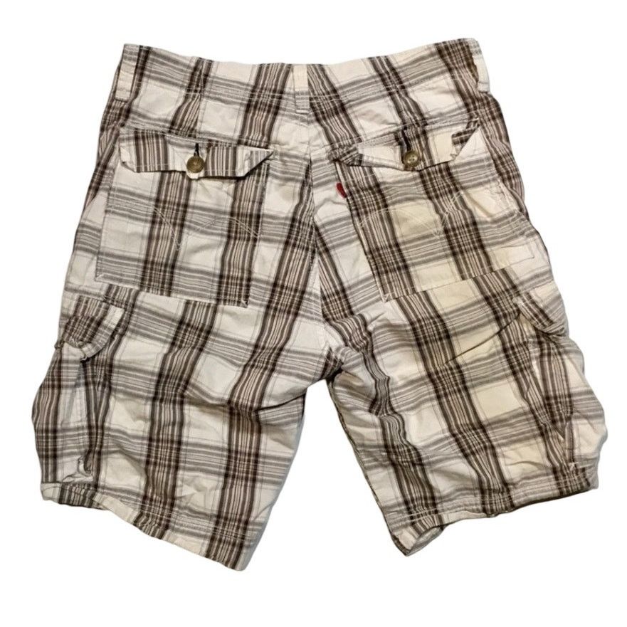 Levi's Levi’s Plaid Cargo Shorts Size US 32 / EU 48 - 4 Thumbnail