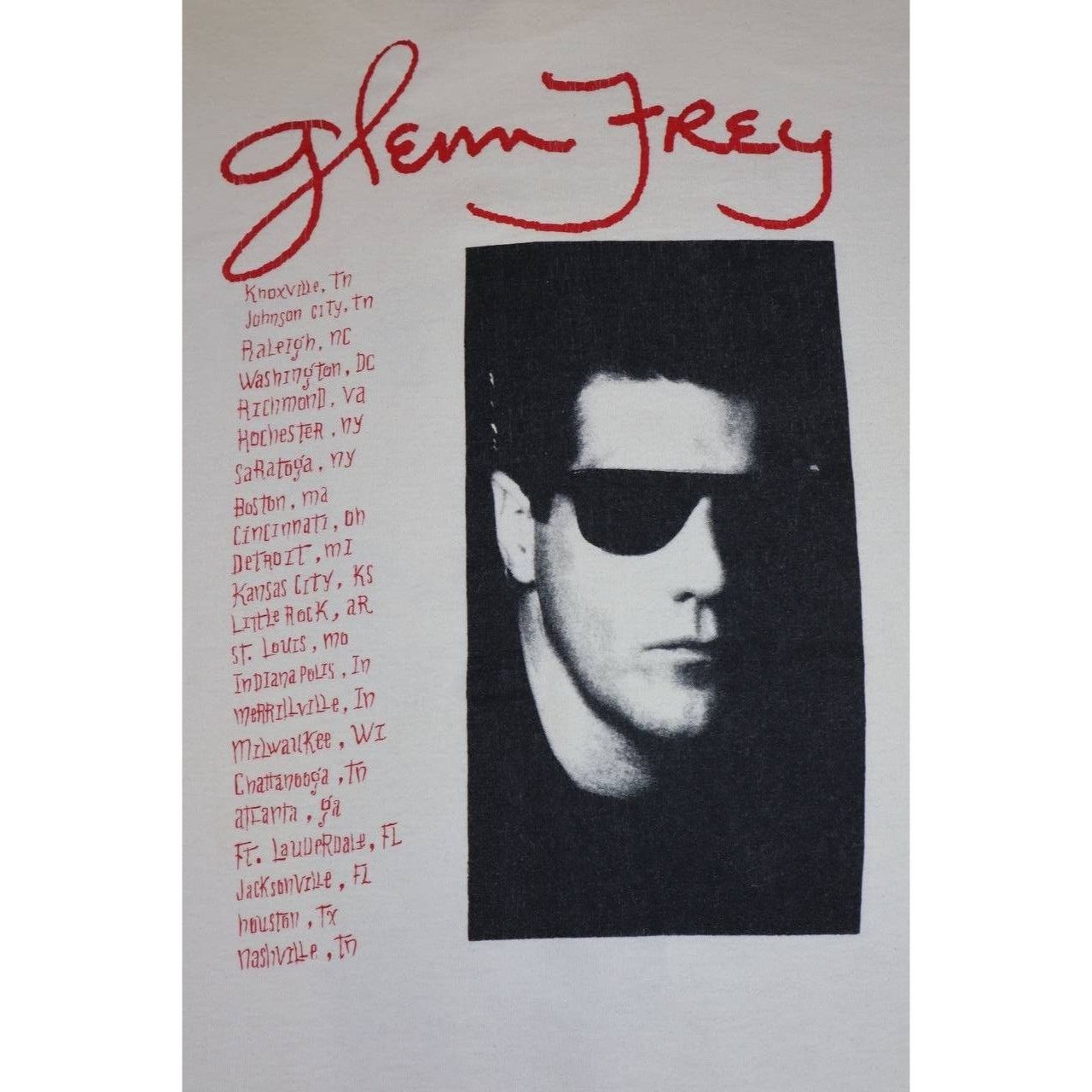 Fruit Of The Loom Vtg 90s Glenn Frey Party of 2 tour 1993 Fruit of Loom USA XL Size US XL / EU 56 / 4 - 5 Thumbnail