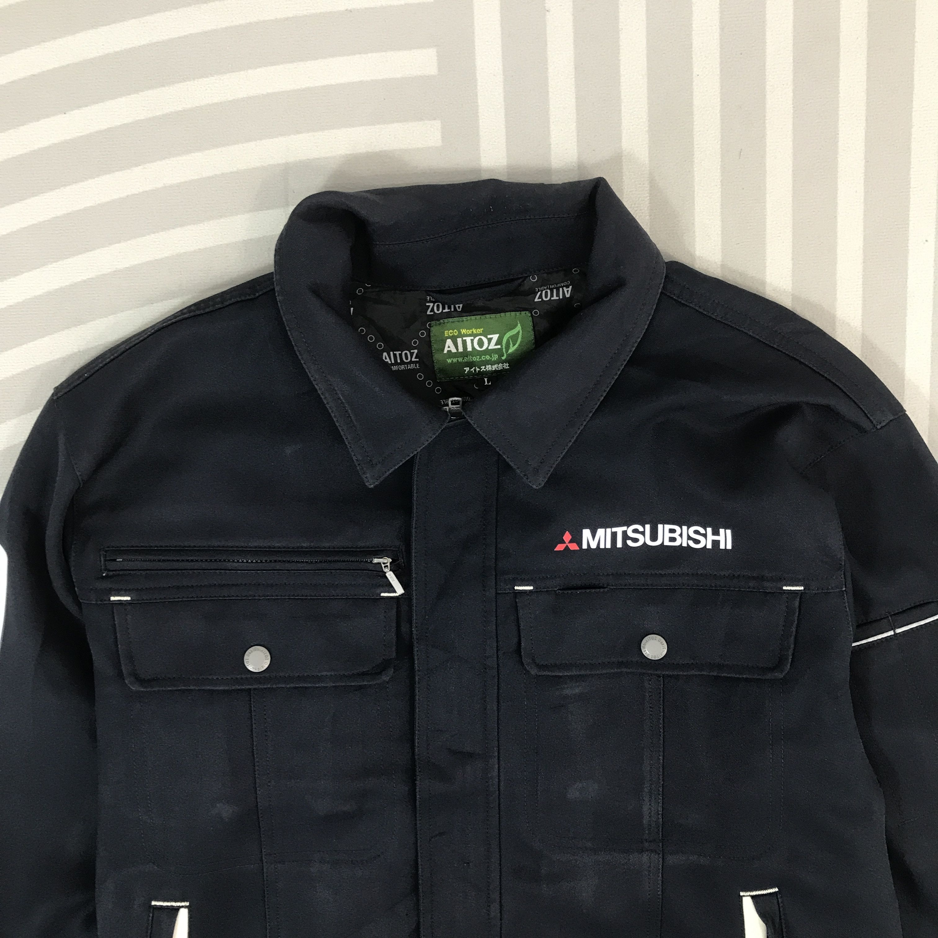 Sports Specialties Vintage Mitsubishi Racing Japan Custom Jacket Size US L / EU 52-54 / 3 - 3 Thumbnail