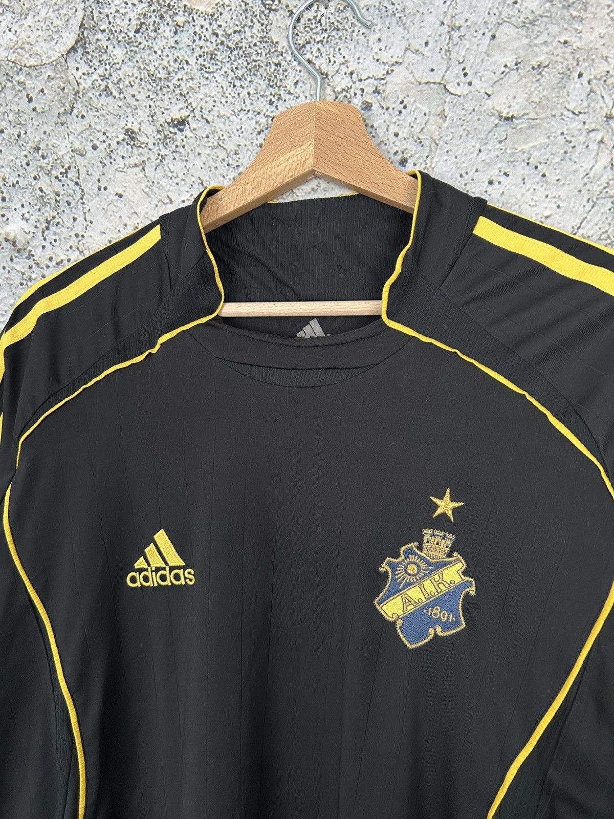 Adidas Vintage AIK Football Sweden Adidas Soccer Jersey Rare Sport Size US S / EU 44-46 / 1 - 3 Thumbnail