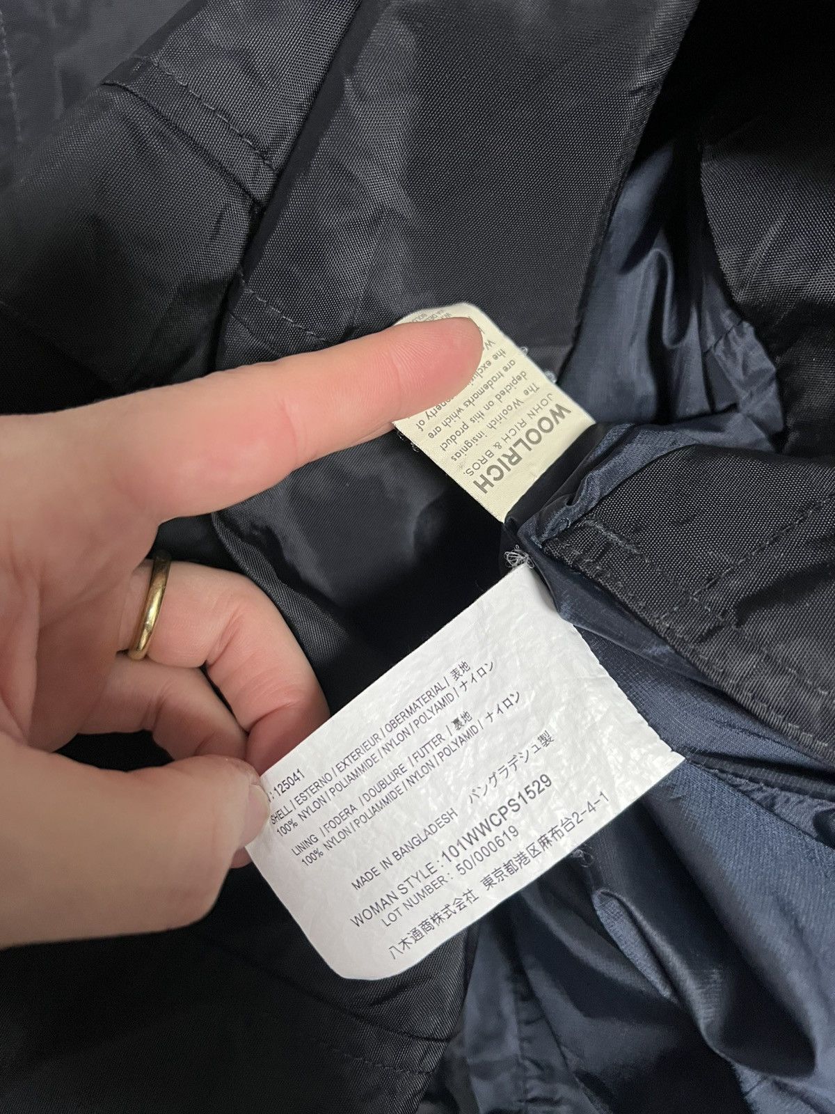 Woolrich Woolen Mills Woolrich waterproof trench coat black L Size L / US 10 / IT 46 - 6 Thumbnail