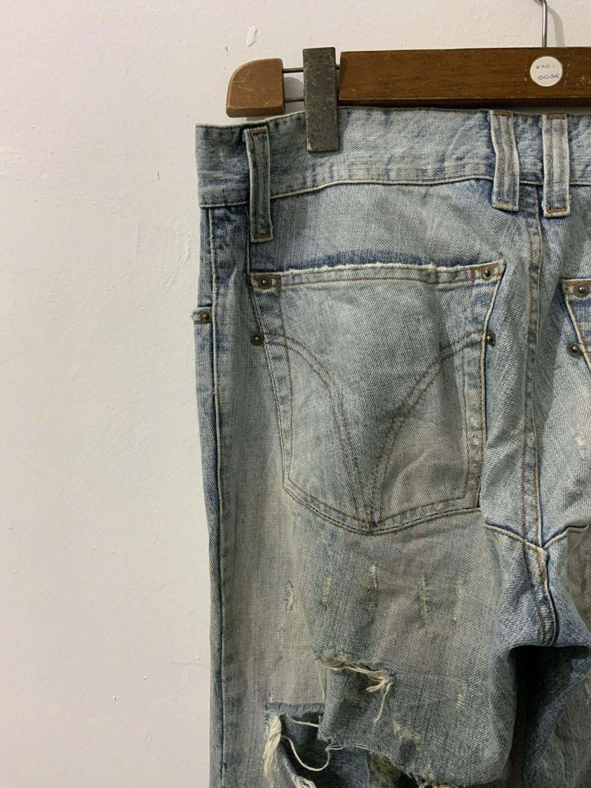 Dolce & Gabbana Dolce & Gabbana Distressed Jeans Size 32" / US 10 / IT 46 - 14 Thumbnail