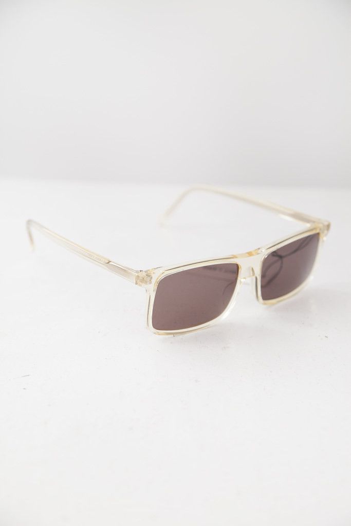 Helmut Lang Vintage yellow transparent sunglasses Size ONE SIZE - 6 Thumbnail