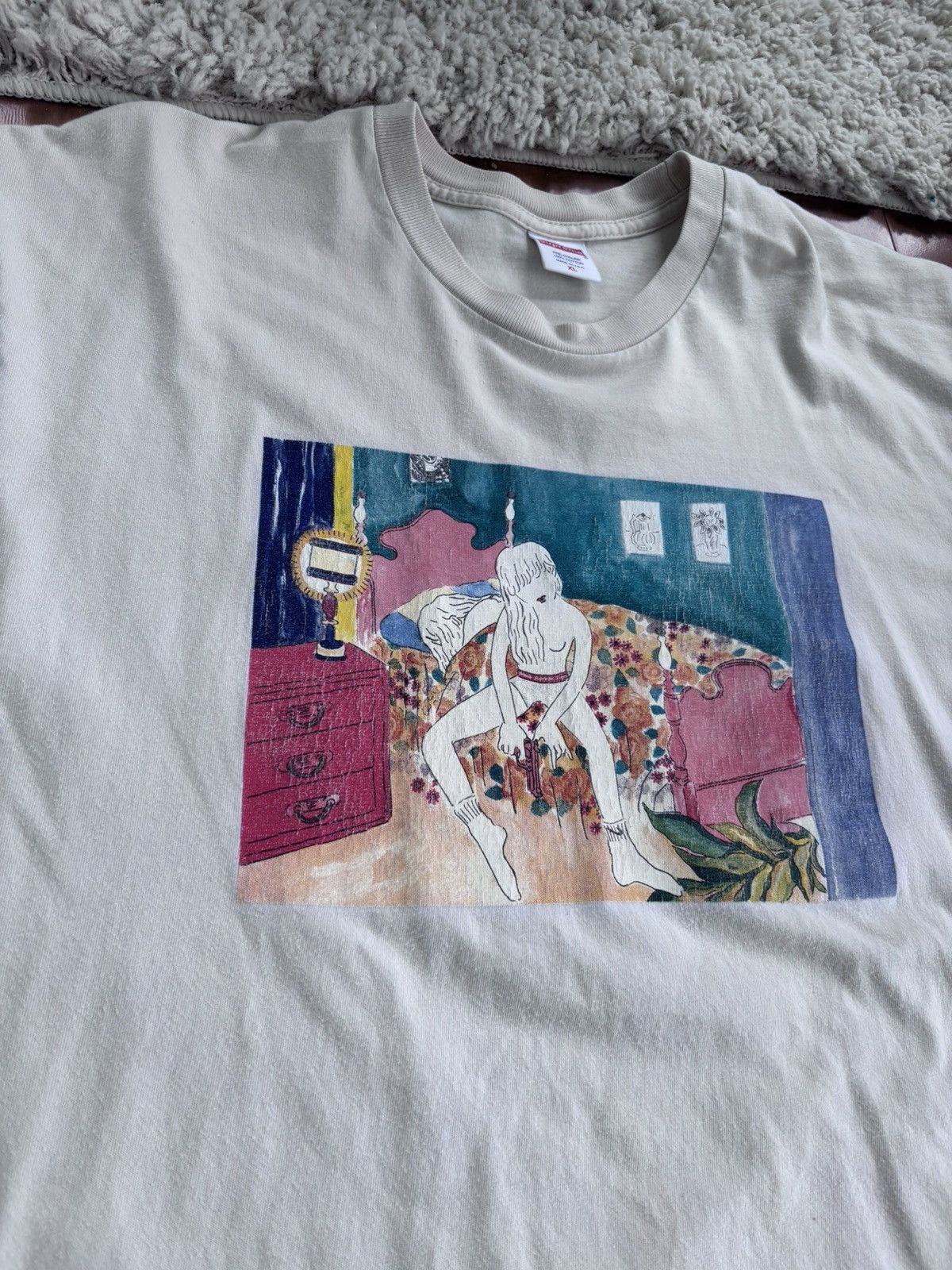 Supreme SUPREME BEDROOM TEE SIZE XL Size US XL / EU 56 / 4 - 4 Thumbnail