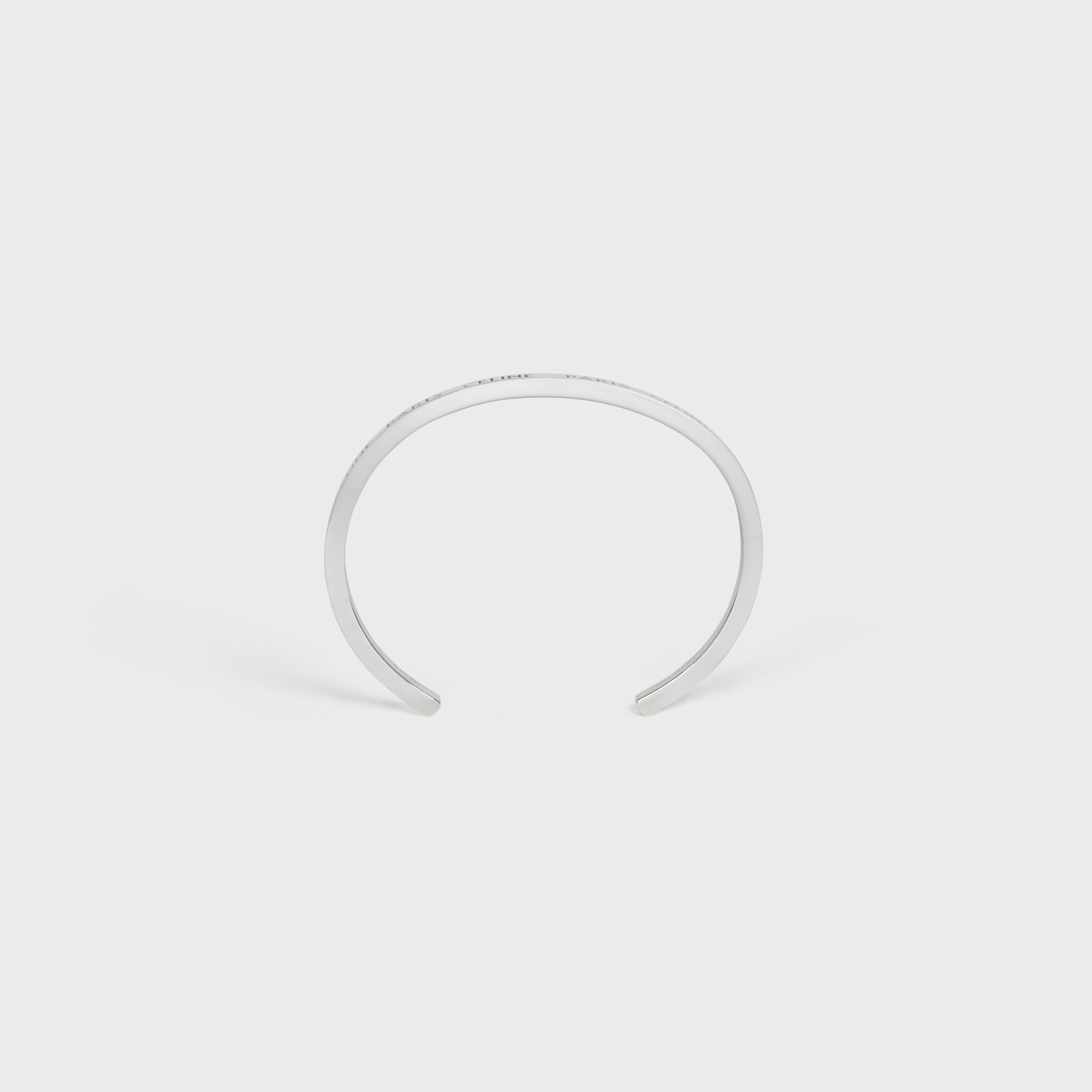 Celine o1bcso1str0725 Size : OS / 460FK6 Bracelet in Silver Size ONE SIZE - 1 Thumbnail