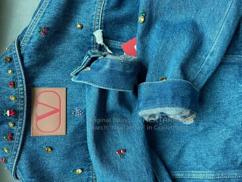 Valentino Valentino Short denim jacket Size US M / EU 48-50 / 2 - 8 Thumbnail