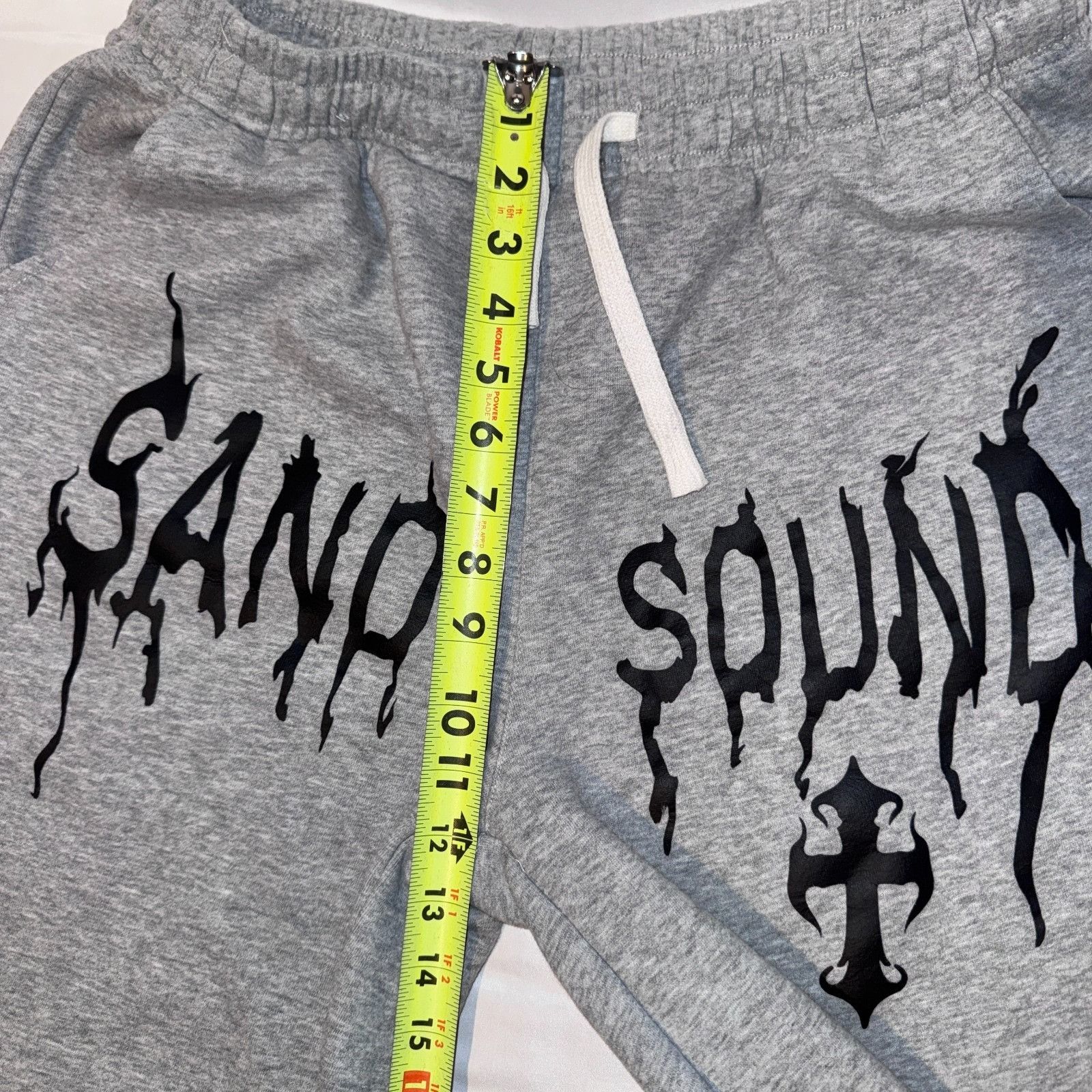 Other Sand Sound Iron Cross Graphic Drawstring Sweatpants Large Gr Size US 34 / EU 50 - 8 Thumbnail