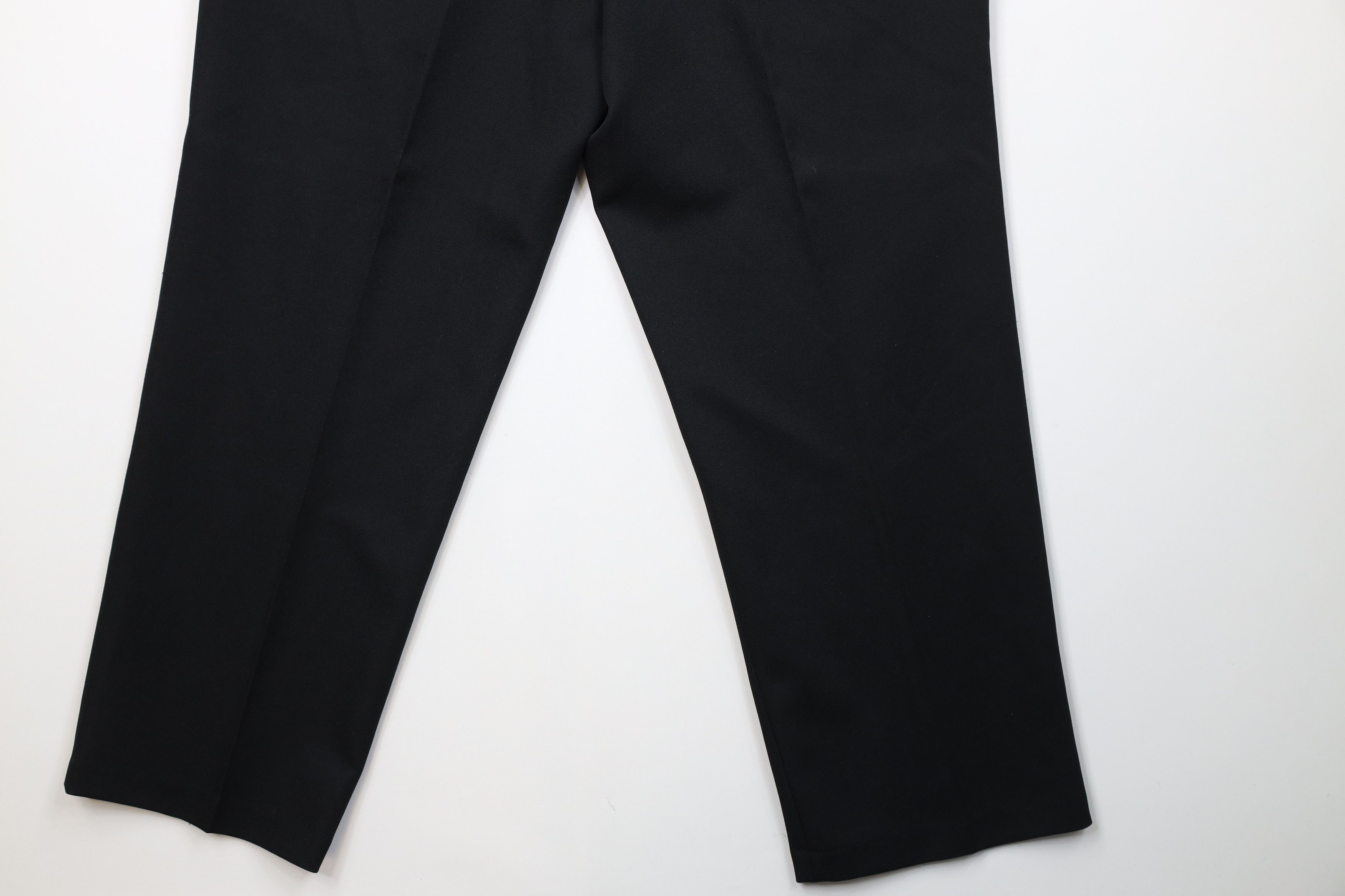 Levi's Vintage 90s Levis Flared Wide Leg Chino Pants Trousers Black Size US 38 / EU 54 - 11 Thumbnail