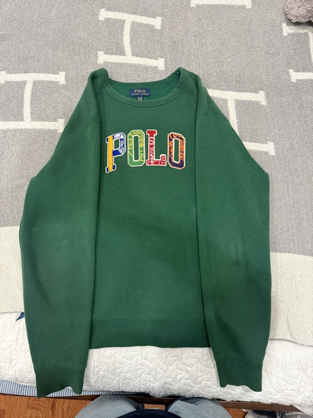 Polo Ralph Lauren Polo Green Sweatshirt Size US S / EU 44-46 / 1 - 1 Thumbnail