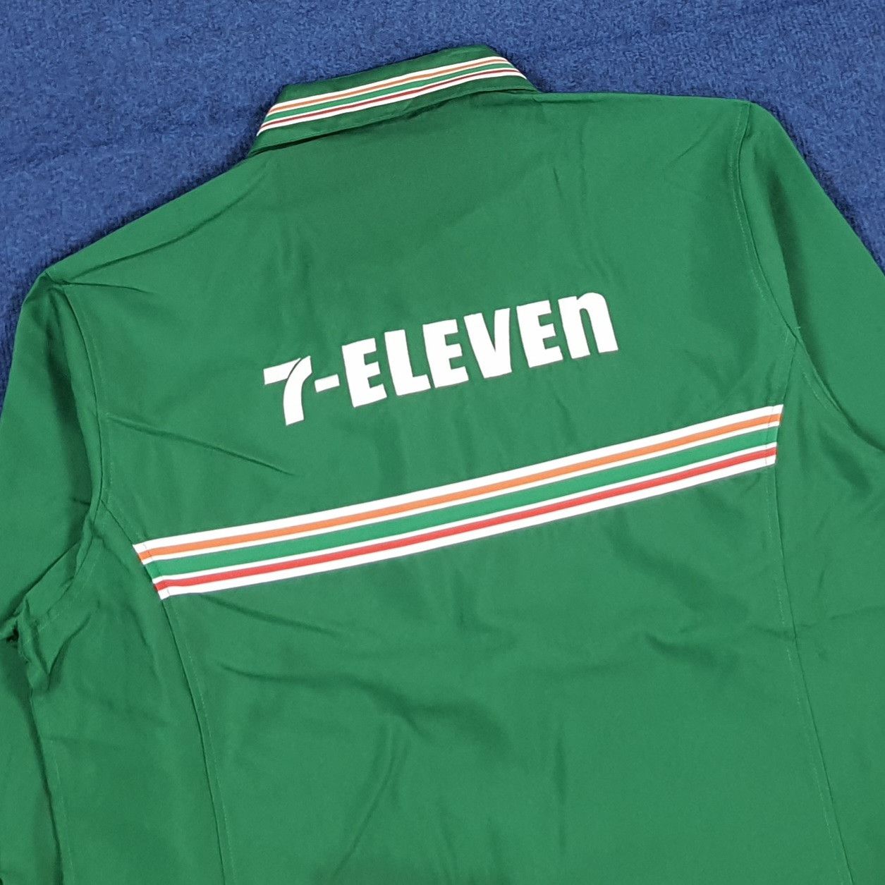 Japanese Brand Vintage 7 Eleven Japan Staff Uniform Work Jacket C299N45 Size US L / EU 52-54 / 3 - 2 Thumbnail