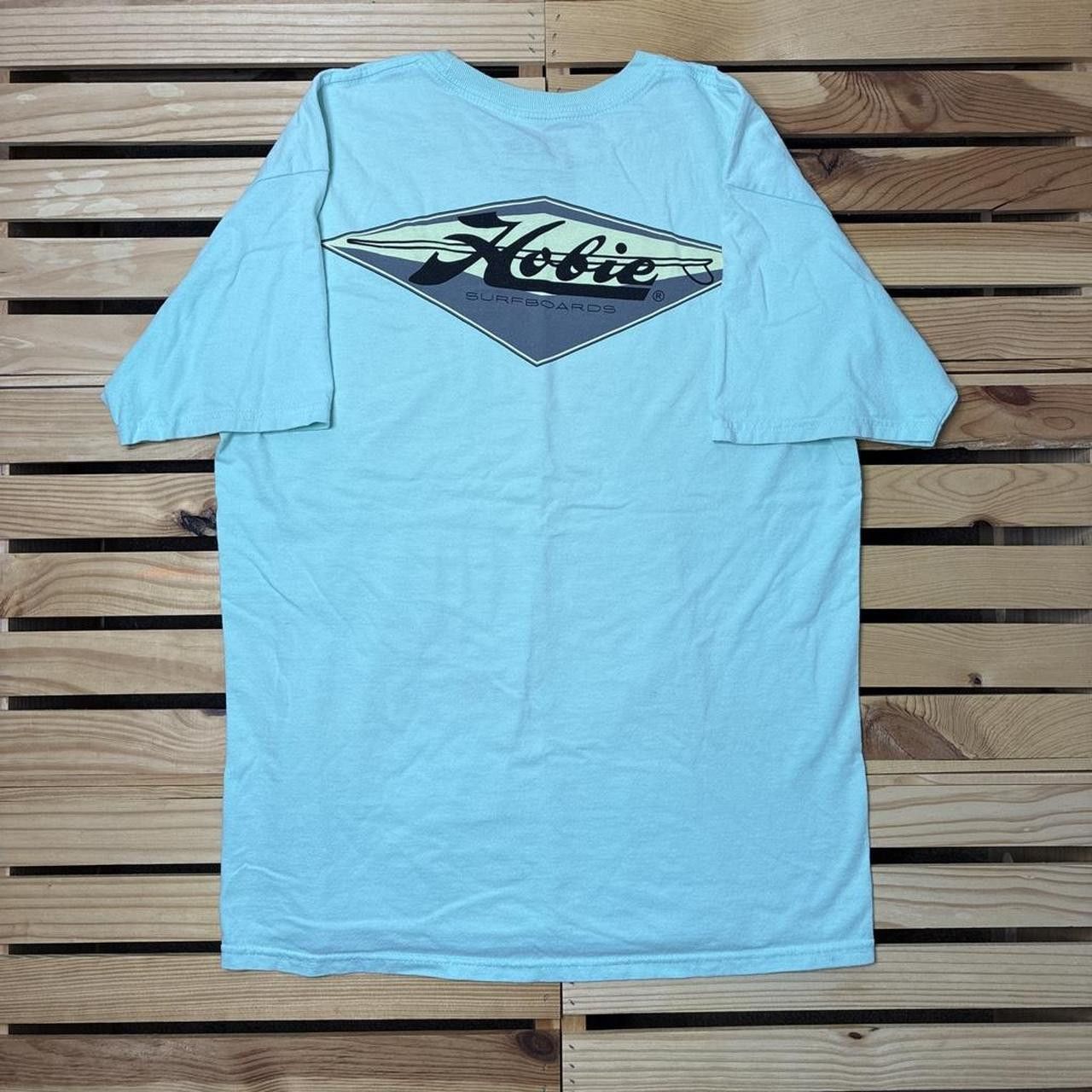 Other Hobie Surfboards Blue Y2K Surf Tee Size Large | Grailed