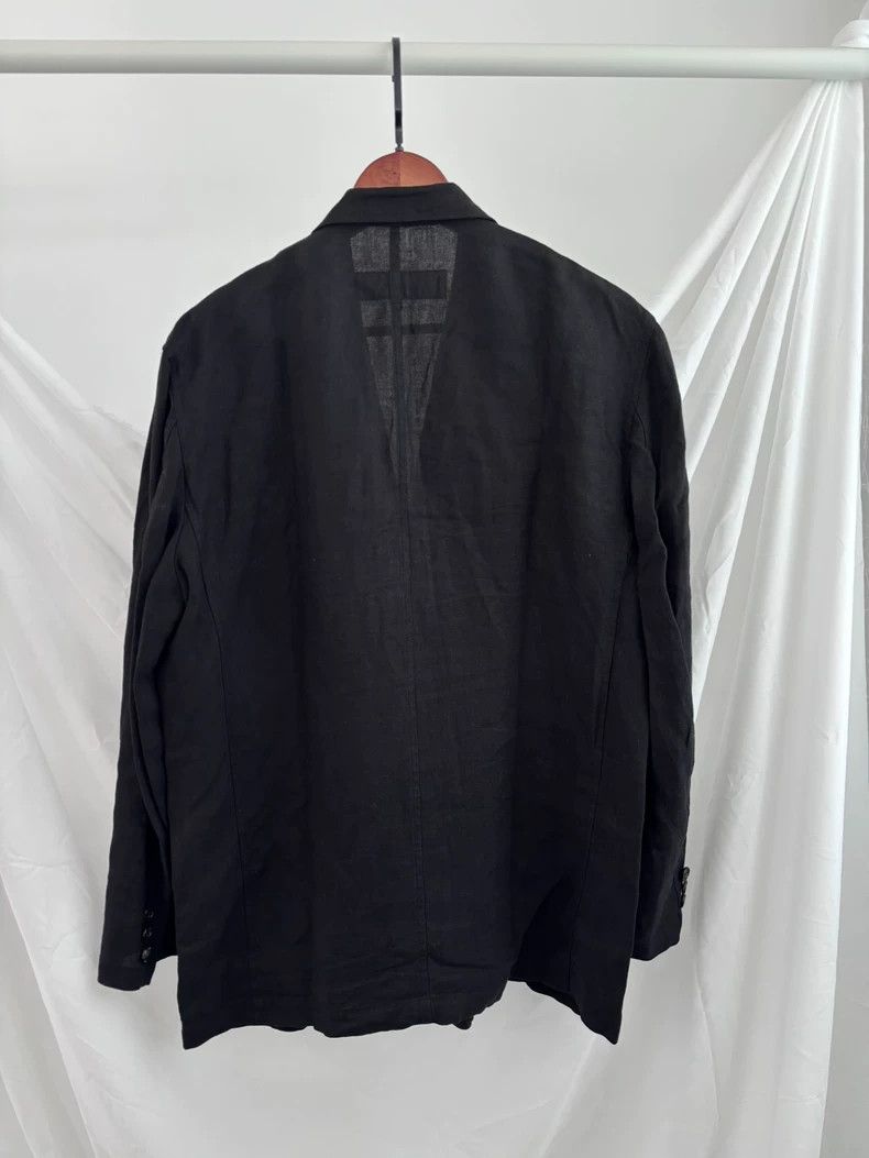 Comme des Garcons Comme Des Garcons MBlack linen thin suit jacket 2502-Nextar Size US M / EU 48-50 / 2 - 3 Thumbnail