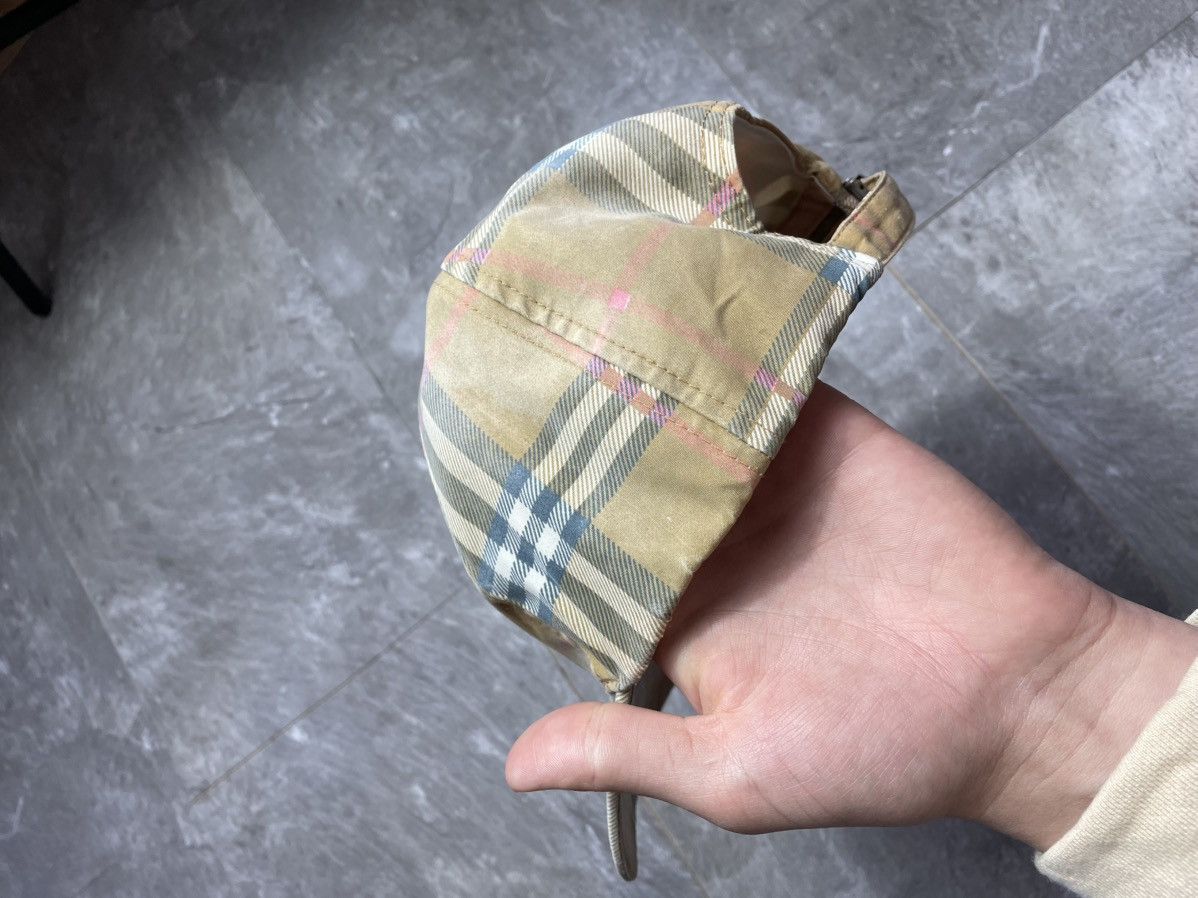 Burberry Burberry London Vintage Rare Nova Check Cap Streetwear Y2k Size ONE SIZE - 5 Thumbnail