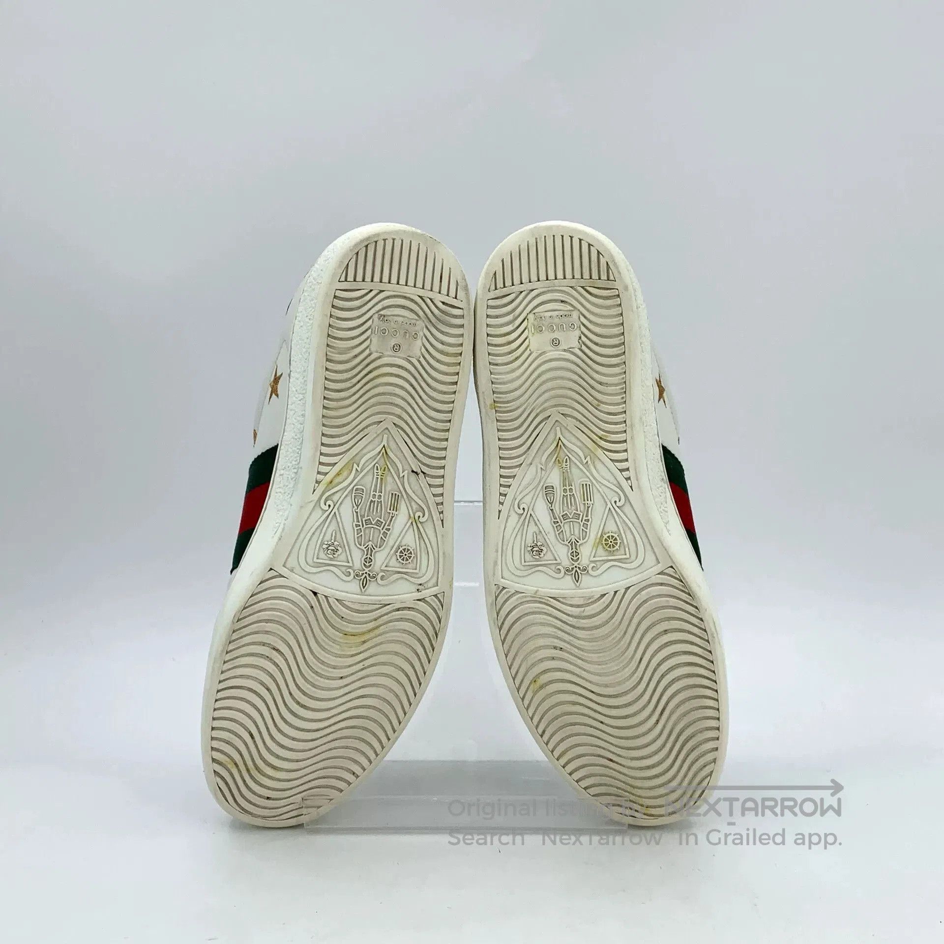Gucci Gucci Ace White Bee Embroidery Sneakers. Size US 8 / EU 41 - 5 Thumbnail