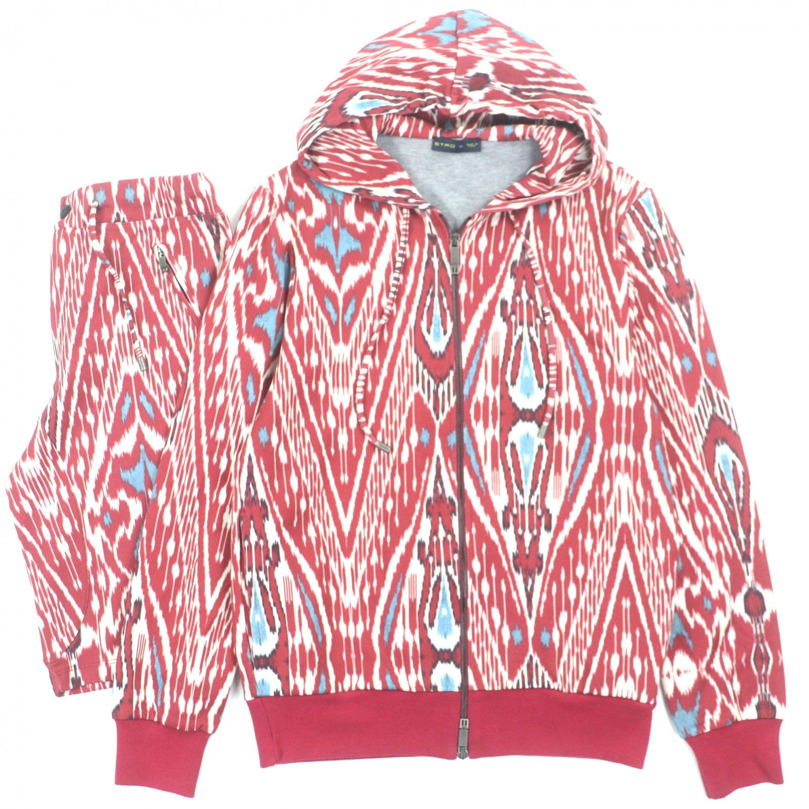 Etro Etro ETRO Hooded Zip-Up Hoodie Shorts Set Others Suits DUTY FREE for USA Size ONE SIZE - 1 Thumbnail