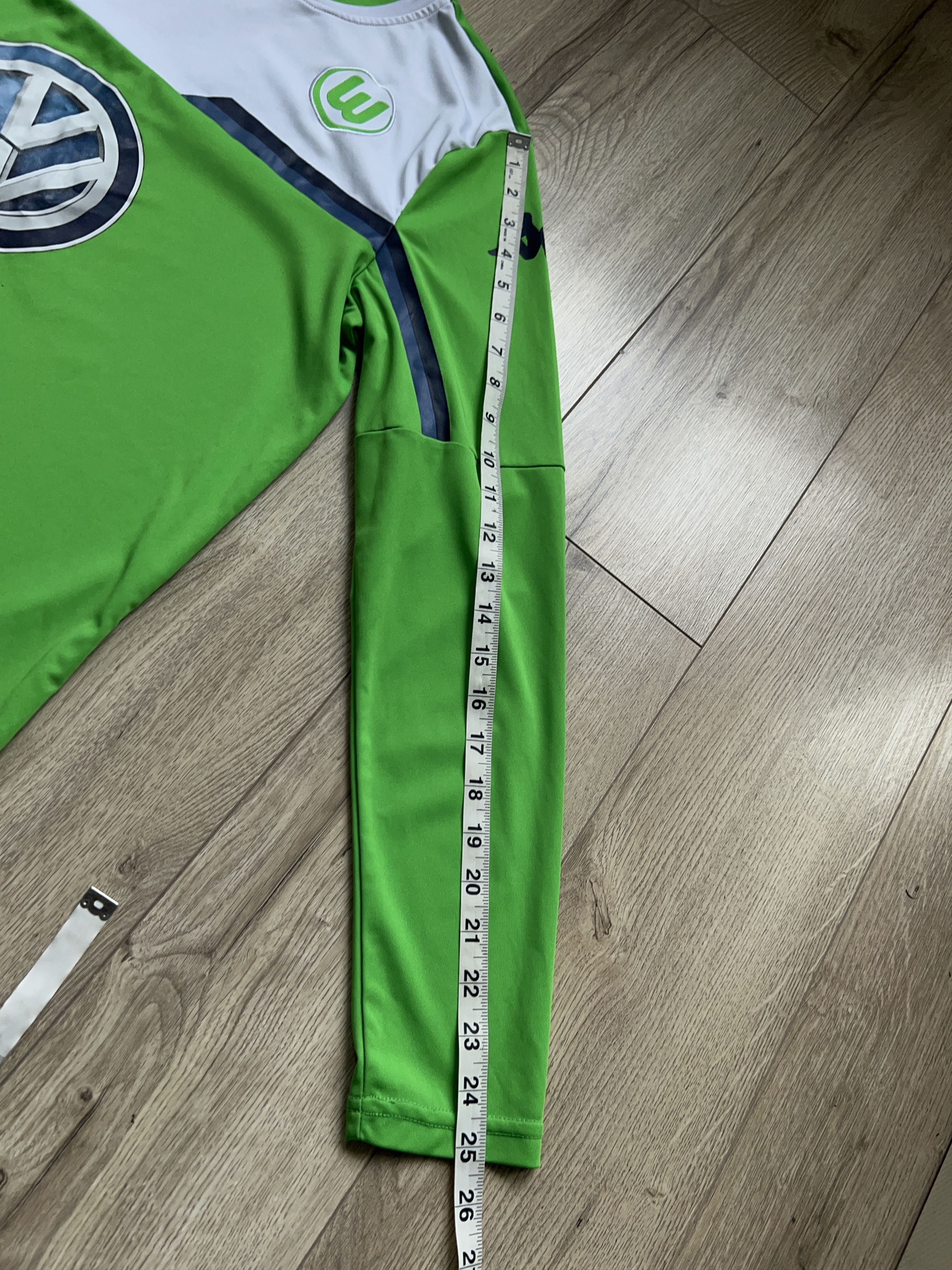 Kappa Kappa Vfl Wolfsburg Long Sleeve 2015 2016 Jersey Shirt Size US M / EU 48-50 / 2 - 10 Thumbnail
