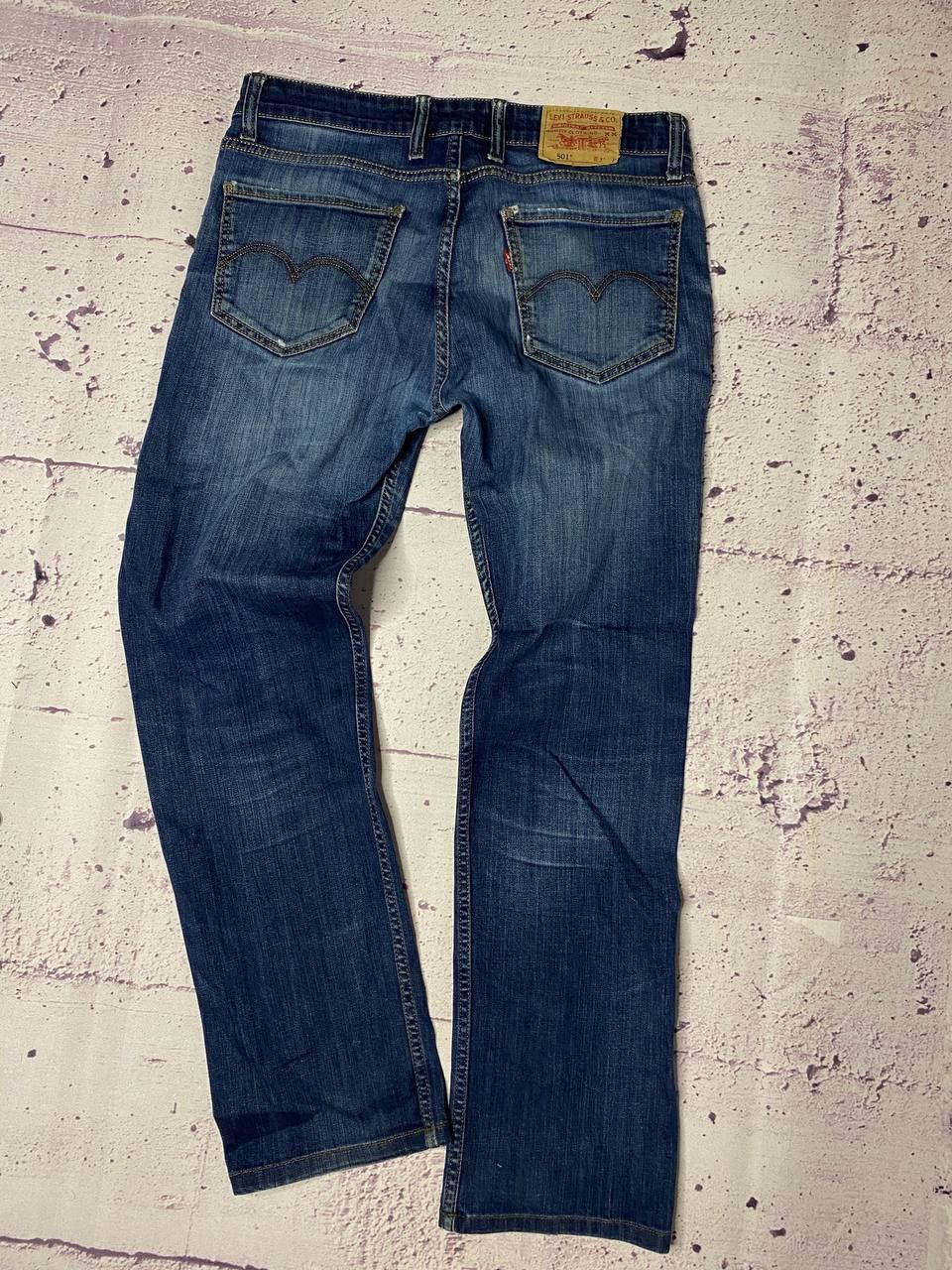 Levi's Vintage Levi's 501 Regular Fit Light Blue Denim Jeans 31*34 Size 31" - 1 Thumbnail