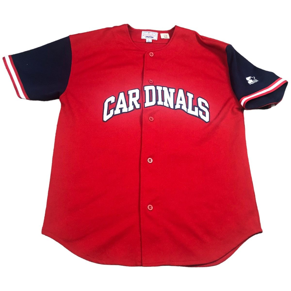 MLB × Starter × Vintage VNTG Starter St. Louis Cardinals Mark McGwire Jersey Large Size US L / EU 52-54 / 3 - 3 Thumbnail