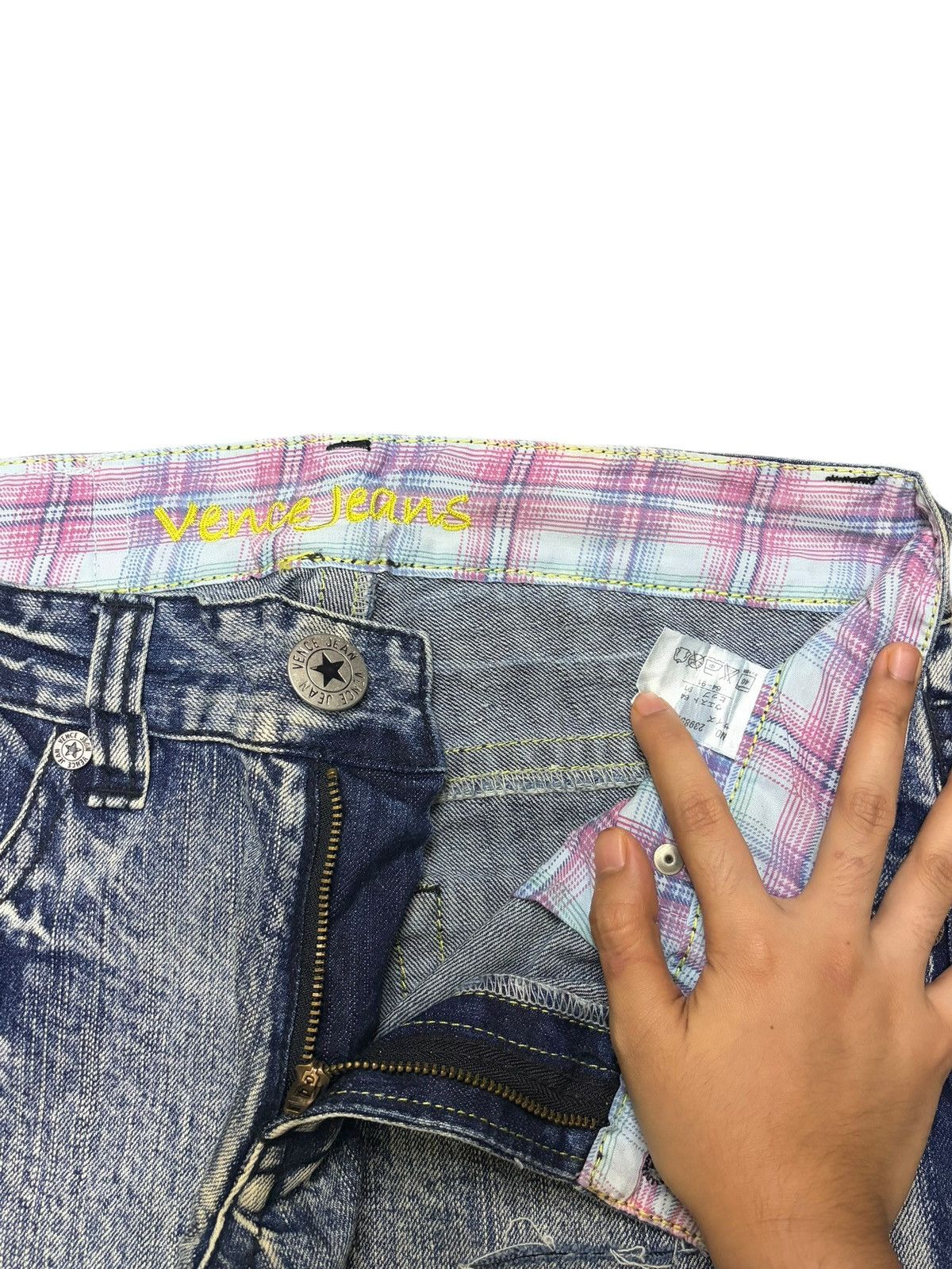 Ksubi Vintage Japanese Brand Bleached Wash Distressed Jeans Size 30" / US 8 / IT 44 - 5 Thumbnail