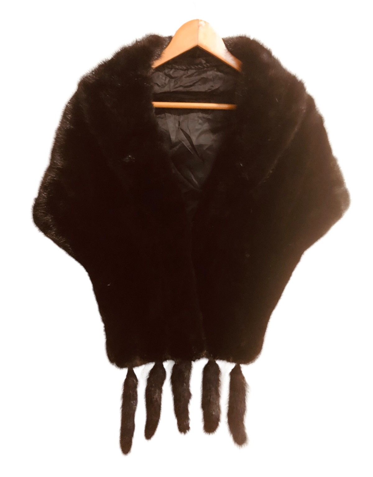Other Nice!! Mink Fur Cape Winter Size ONE SIZE - 1 Thumbnail