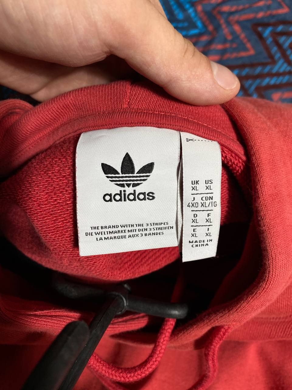 Adidas × Vintage Vintage Adidas Hoodie Boxy Heavyweight size XL Size US XL / EU 56 / 4 - 2 Thumbnail