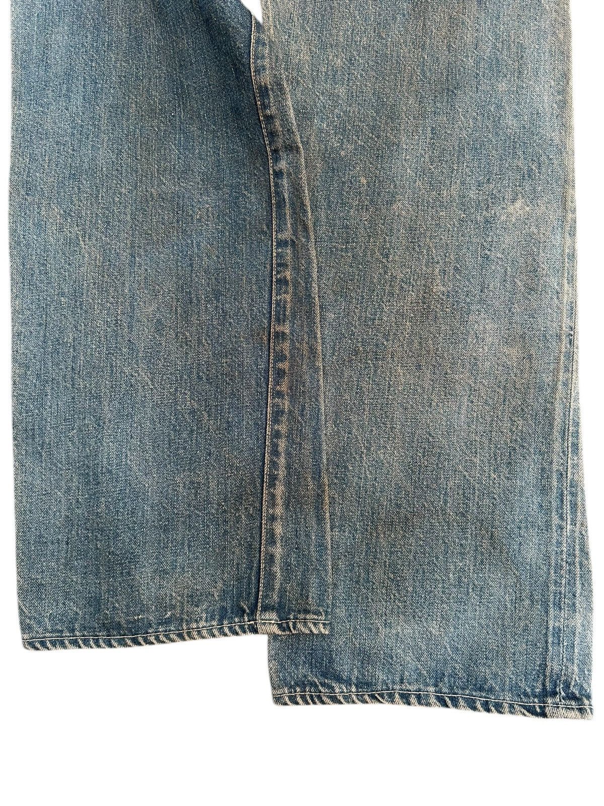 Kapital Vintage The Blue of an Selvedge Distressed Rusty Denim Jeans Size US 32 / EU 48 - 14 Thumbnail